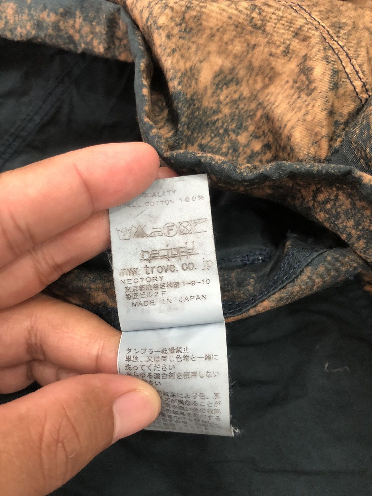 Designer TROVE Insane Design And Bleach Splatter Hoodie Jacket Size US M / EU 48-50 / 2 - 13 Thumbnail