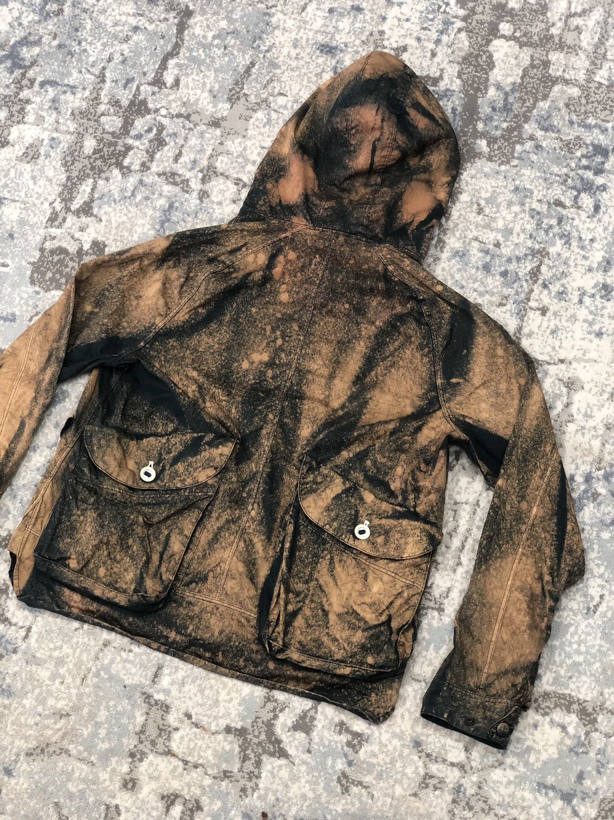 Designer TROVE Insane Design And Bleach Splatter Hoodie Jacket Size US M / EU 48-50 / 2 - 3 Thumbnail