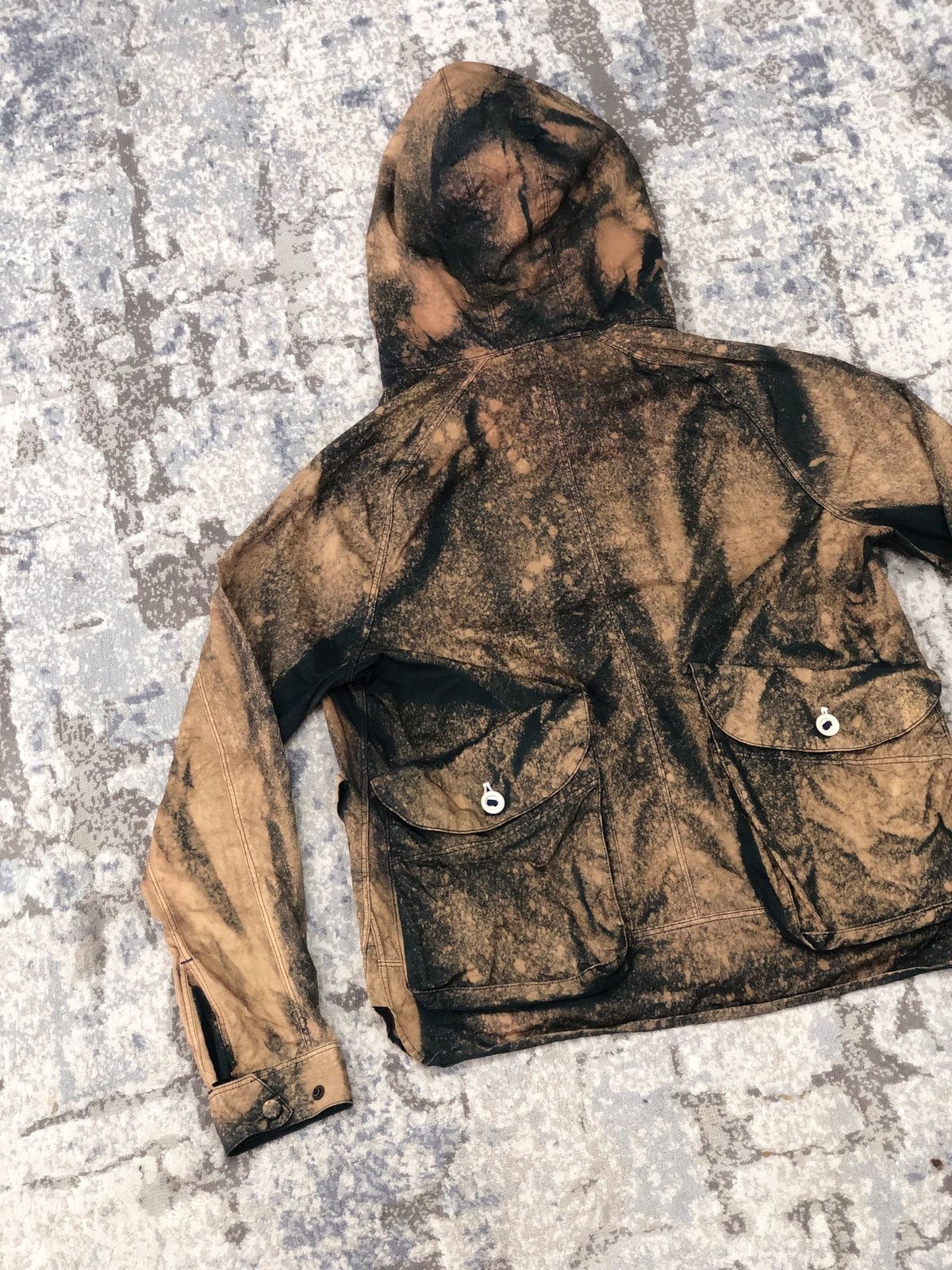 Designer TROVE Insane Design And Bleach Splatter Hoodie Jacket Size US M / EU 48-50 / 2 - 4 Thumbnail
