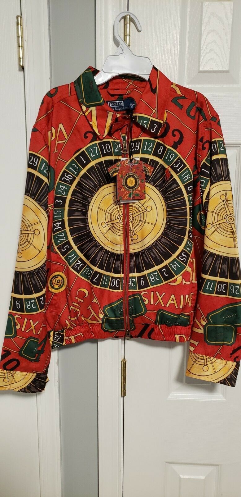 Image of Polo Ralph Laurent Limited Edition Casino Bomber Jacket 2Xl, Men's