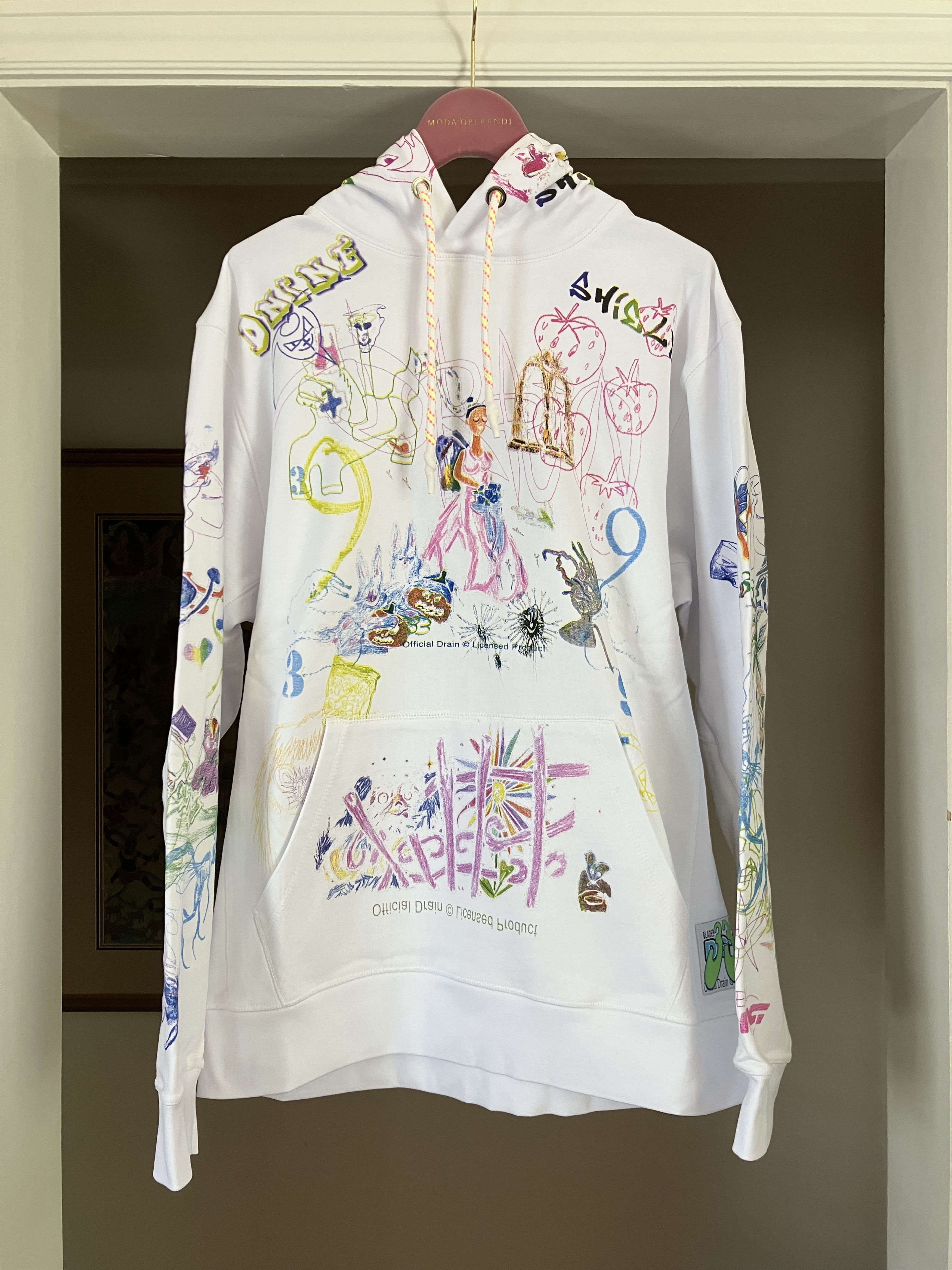 Bladee x Claire Barrow - 333 Exstasia Hoodie