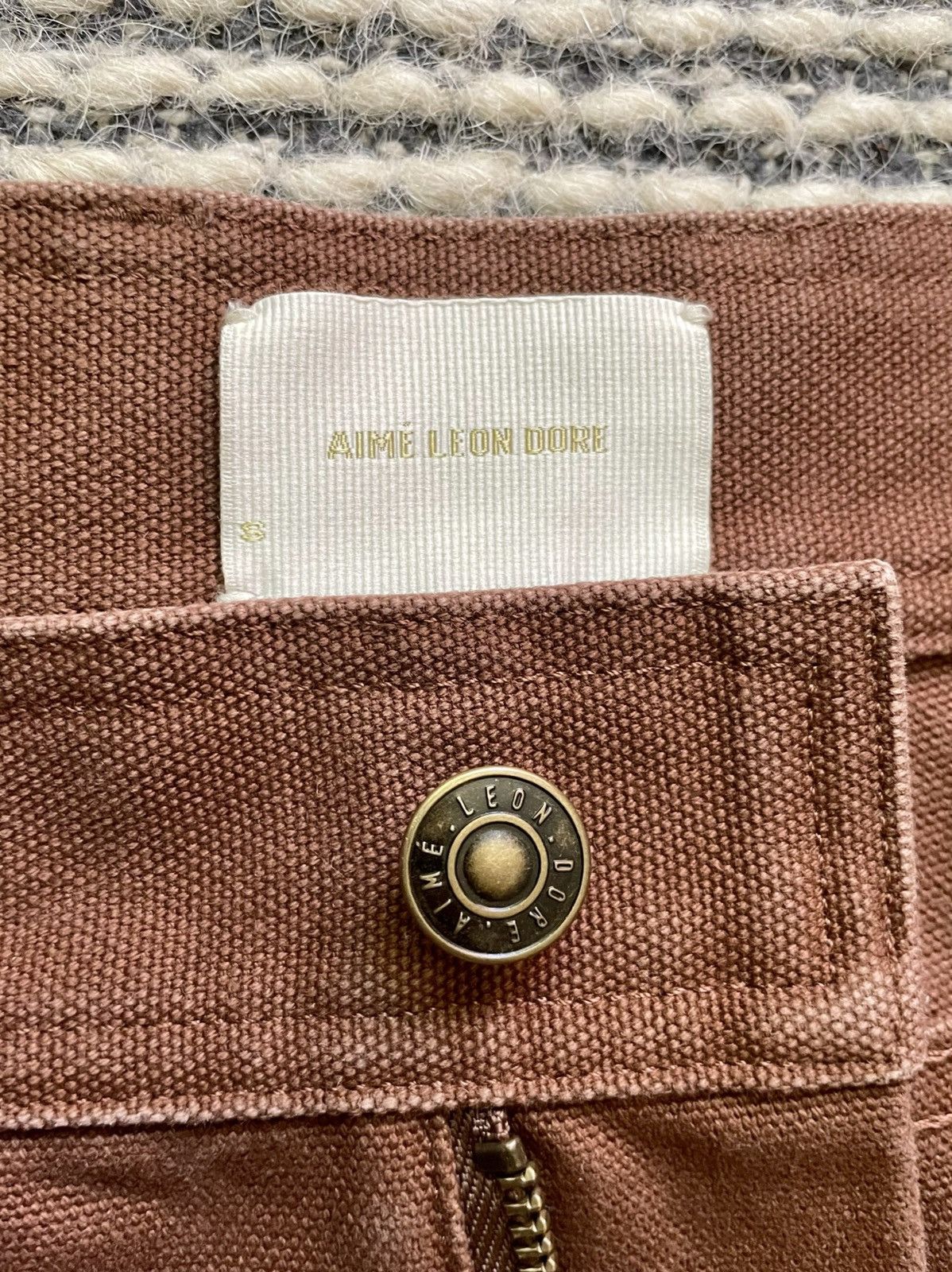 Aime Leon Dore AIME LEON DORE FW21 CARPENTER PANT / TIRAMISU BROWN / SMALL Size US 31 - 4 Thumbnail