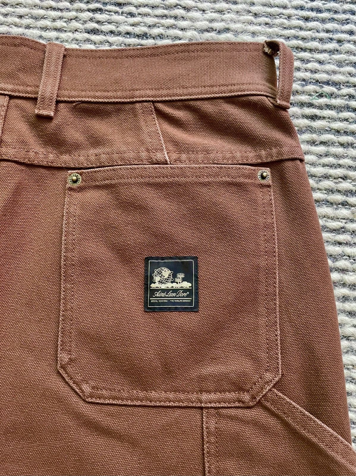 Aime Leon Dore AIME LEON DORE FW21 CARPENTER PANT / TIRAMISU BROWN / SMALL Size US 31 - 8 Thumbnail