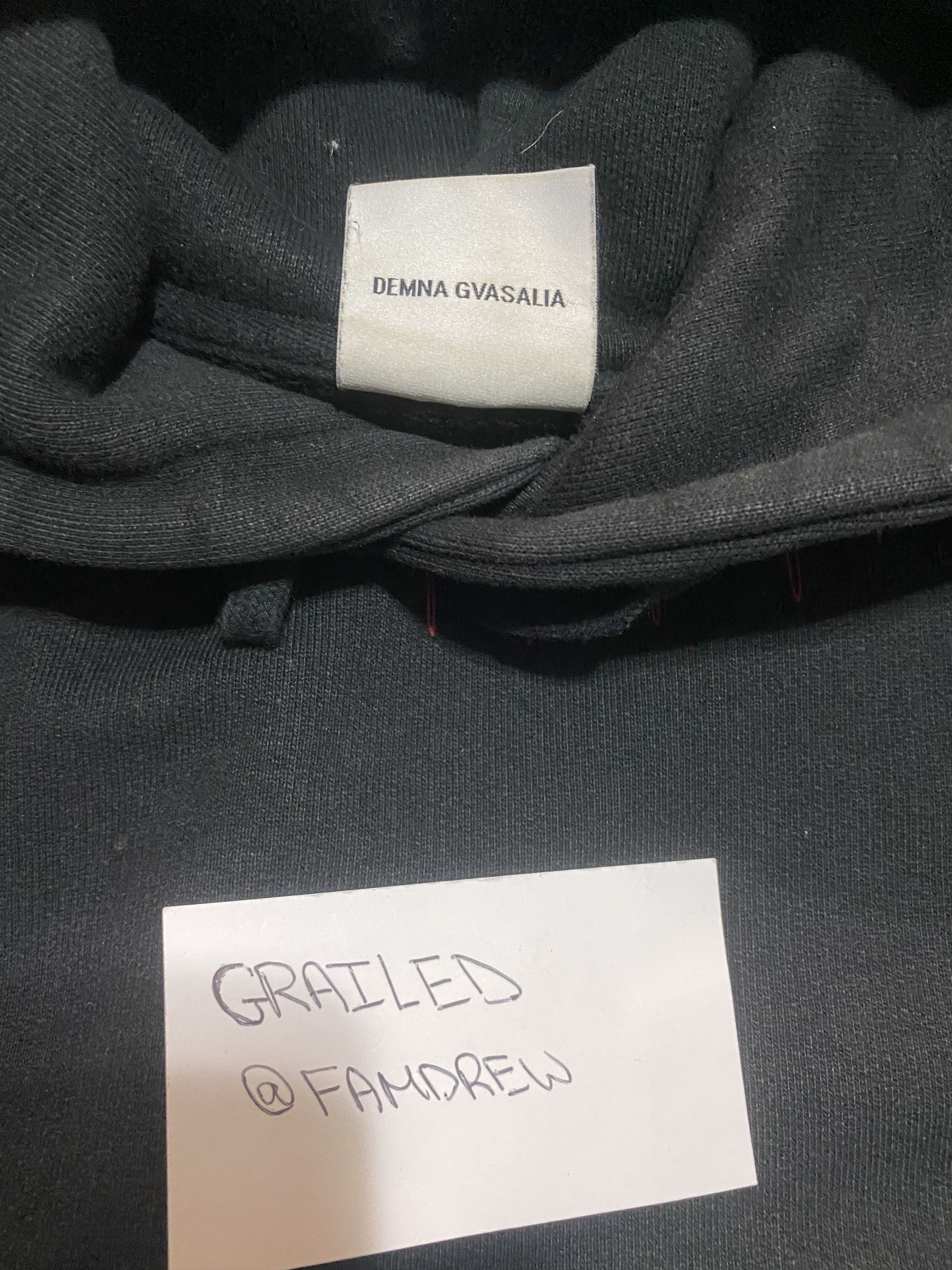 Vetements Vetements Thick Metal Tour Hoodie Size US M / EU 48-50 / 2 - 6 Thumbnail