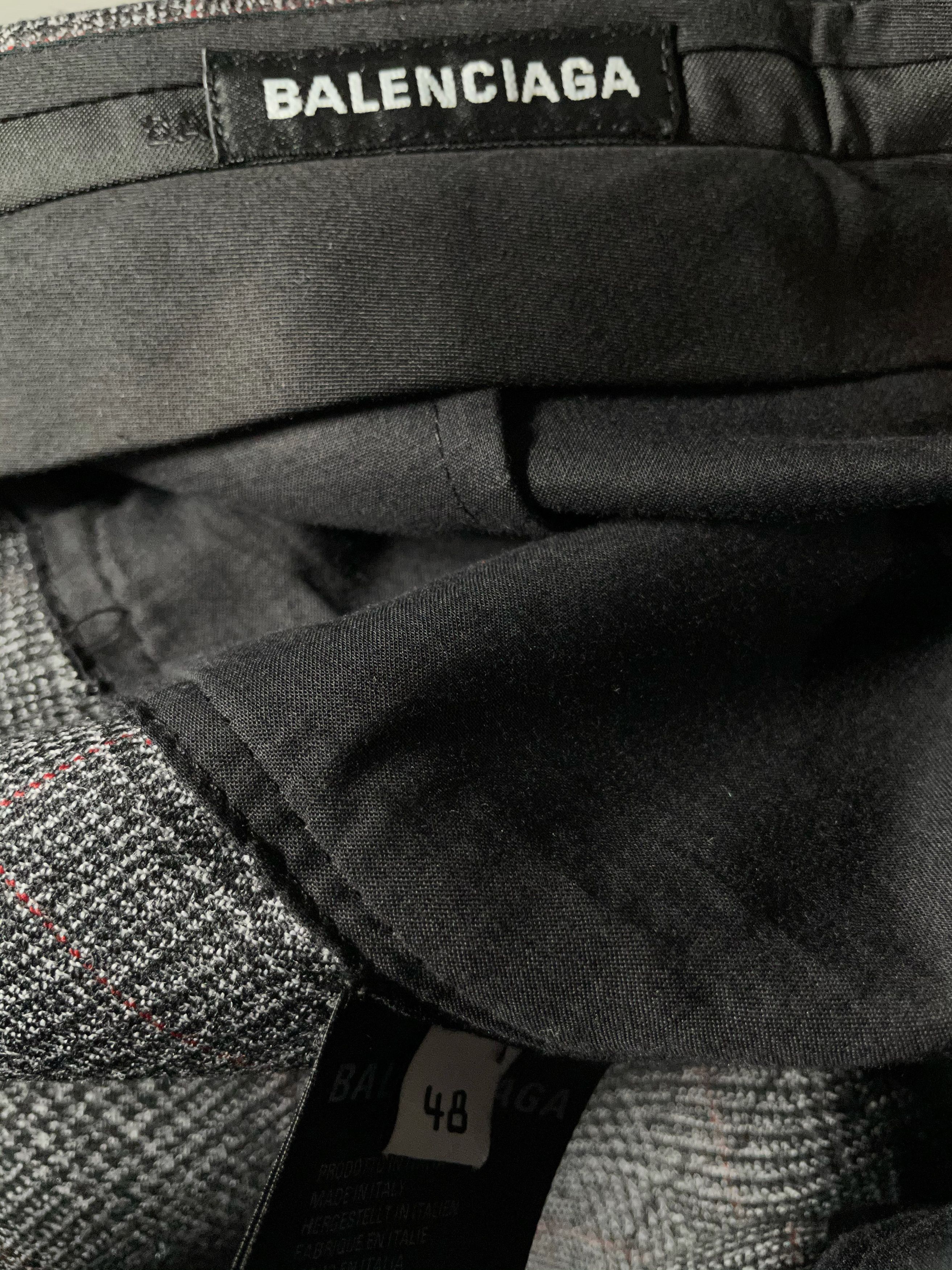 Balenciaga Wide Tailored Trousers Size US 32 / EU 48 - 6 Thumbnail