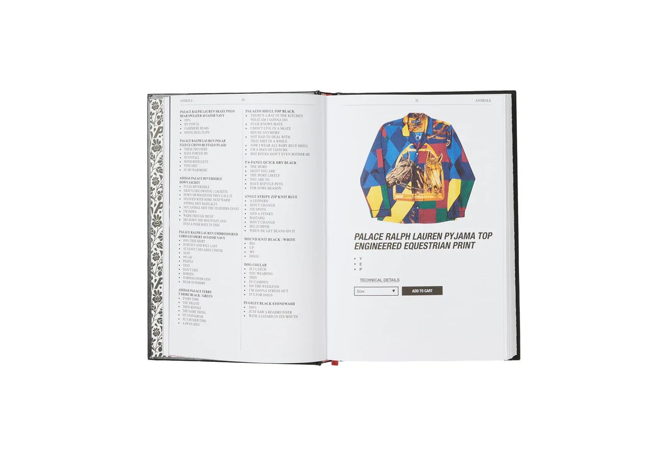 Palace PALACE PRODUCT DESCRIPTIONS: THE SELECTED ARCHIVE BOOK Size ONE SIZE - 2 Thumbnail
