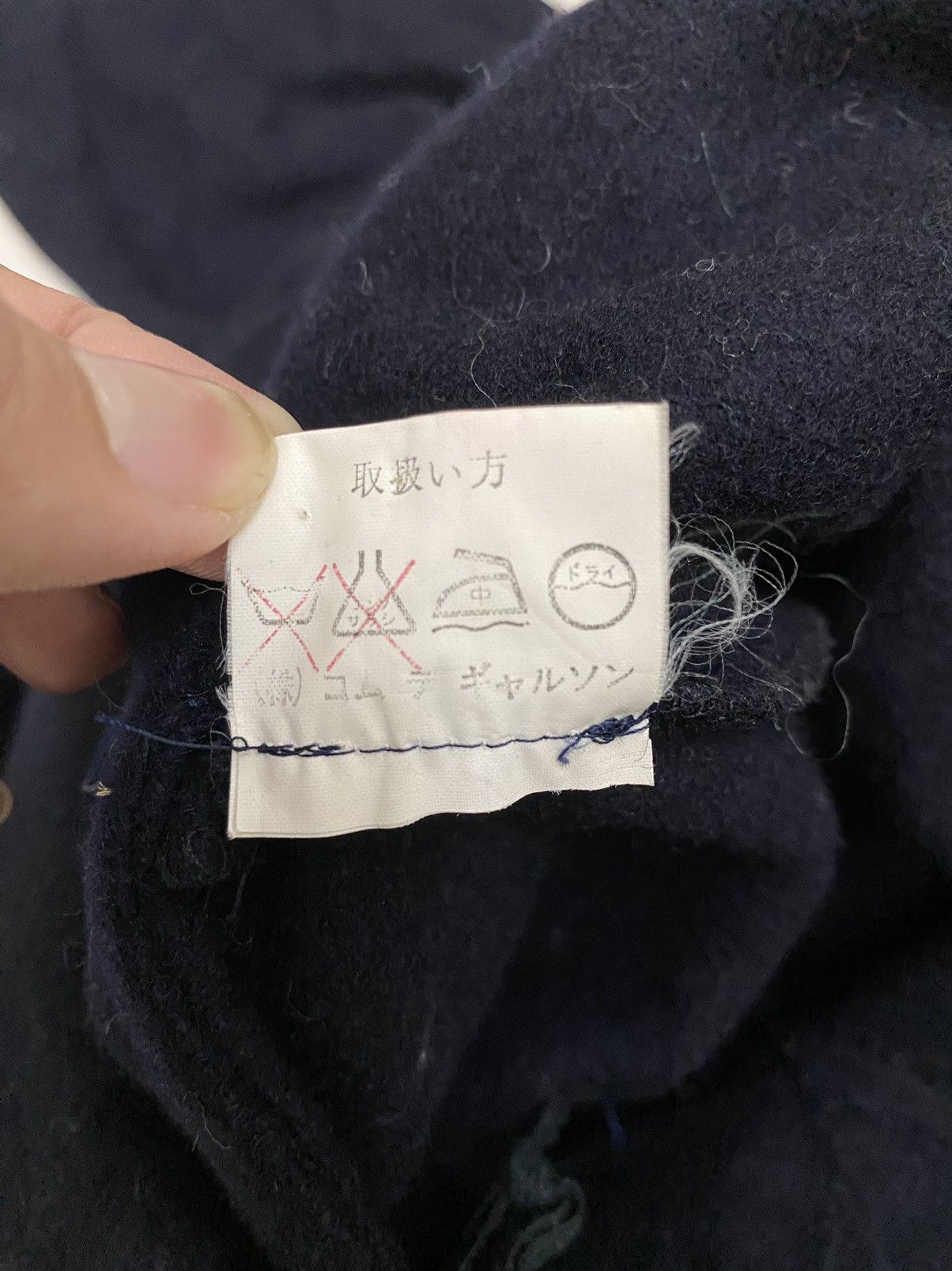 Comme des Garcons Comme des Garçons Wool Blouse 3Quarter Jacket Size XXL / US 16-18 / IT 52-54 - 12 Thumbnail
