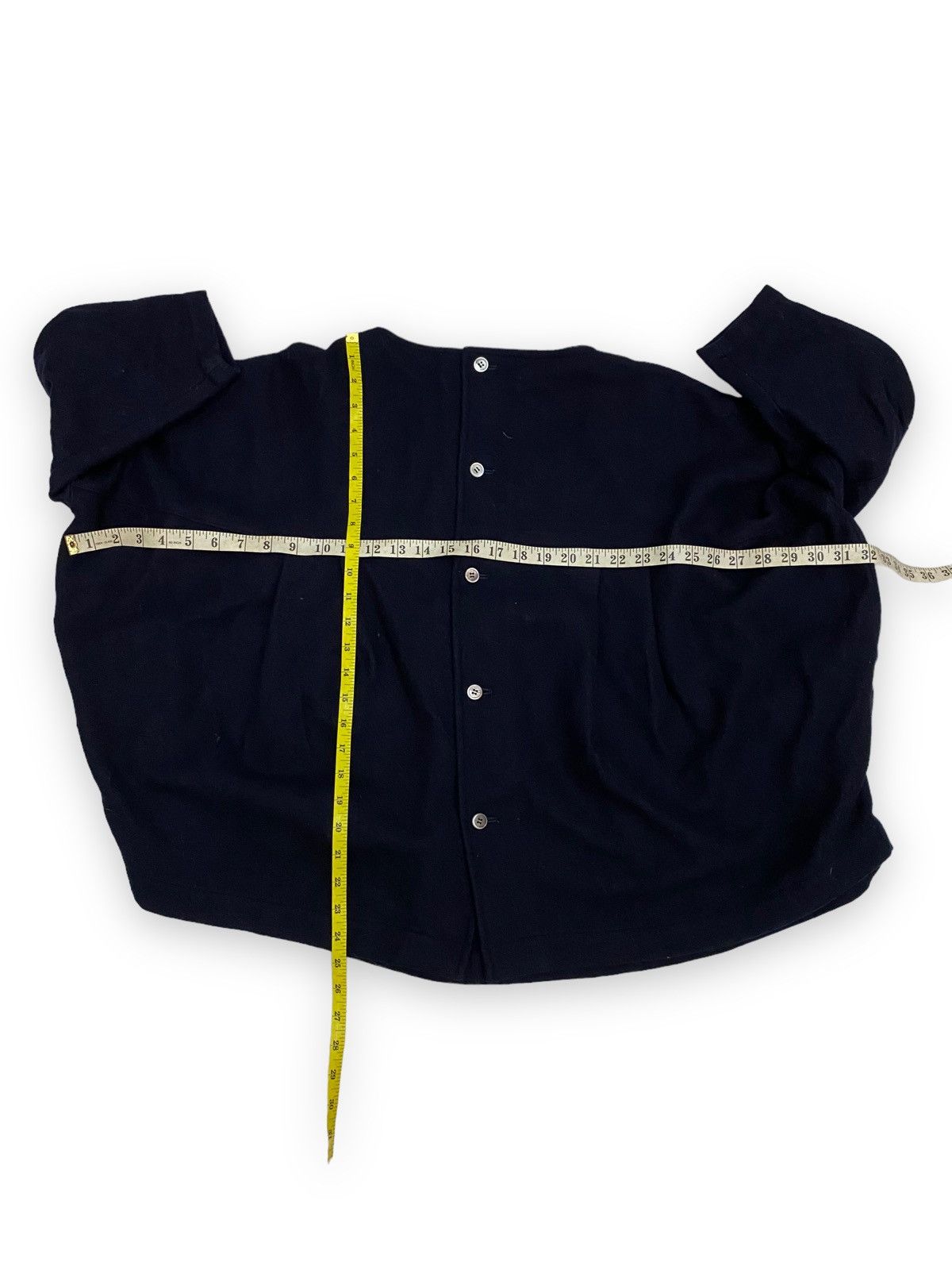 Comme des Garcons Comme des Garçons Wool Blouse 3Quarter Jacket Size XXL / US 16-18 / IT 52-54 - 8 Thumbnail