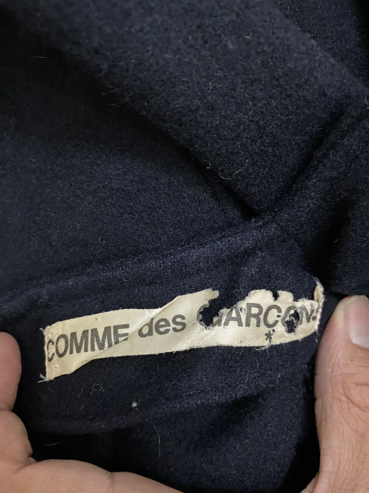 Comme des Garcons Comme des Garçons Wool Blouse 3Quarter Jacket Size XXL / US 16-18 / IT 52-54 - 10 Thumbnail