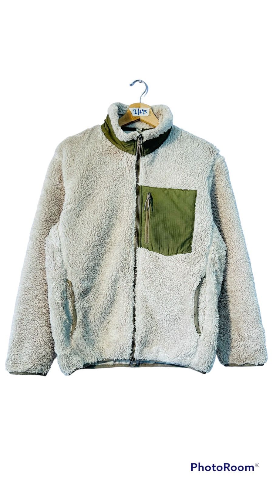 Uniqlo fleece sherpa jacket
