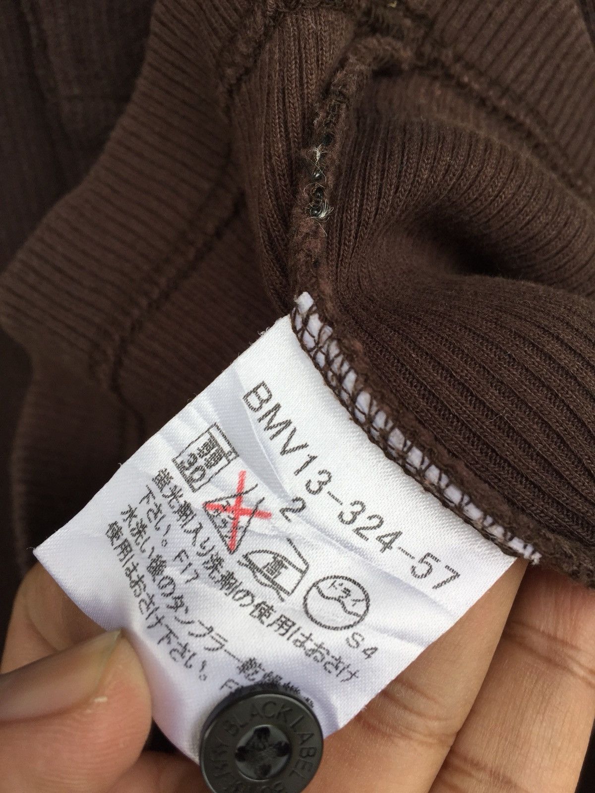 Burberry Vintage BURBERRY LS Pocket Hand Knit Shirts Size US S / EU 44-46 / 1 - 8 Thumbnail