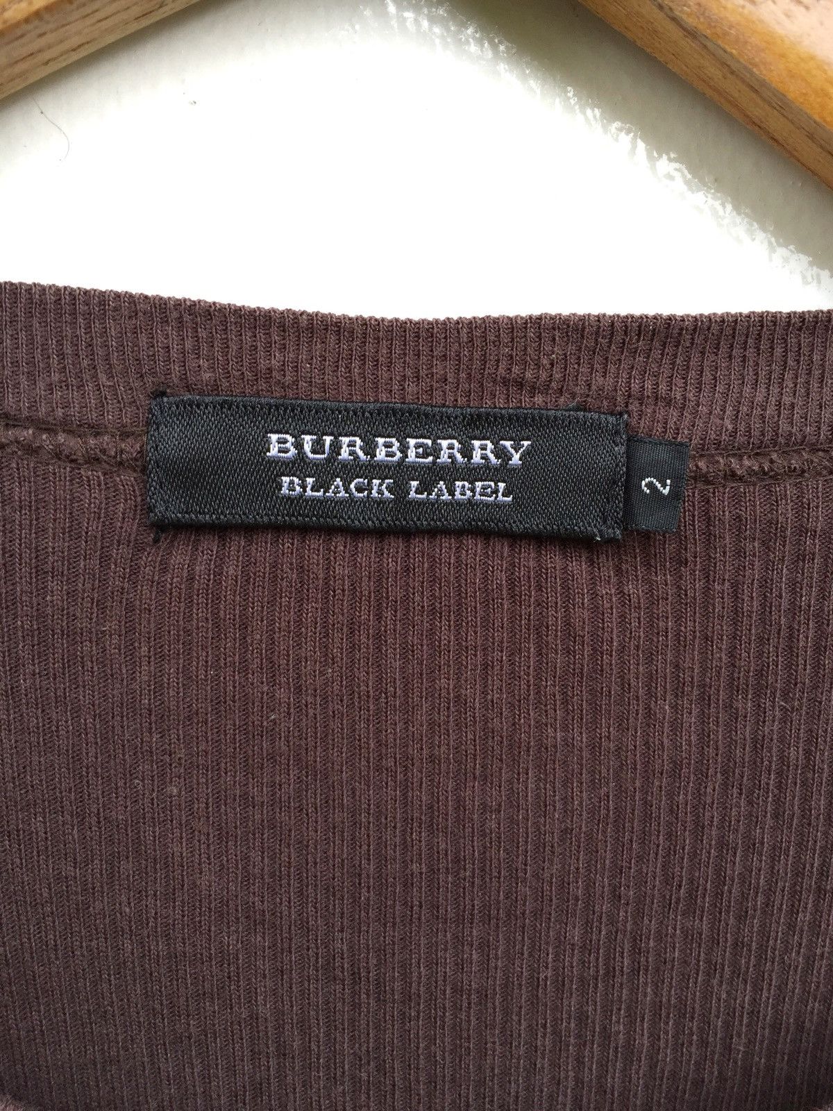 Burberry Vintage BURBERRY LS Pocket Hand Knit Shirts Size US S / EU 44-46 / 1 - 7 Thumbnail