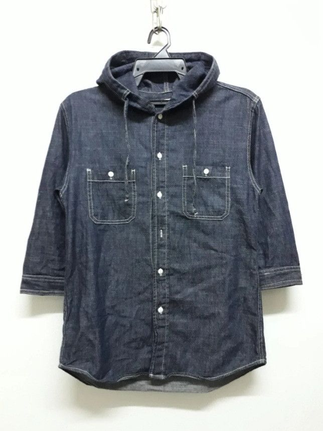 HARE 💥HARE Hoodie Button Ups Shirt Size US M / EU 48-50 / 2 - 3 Thumbnail