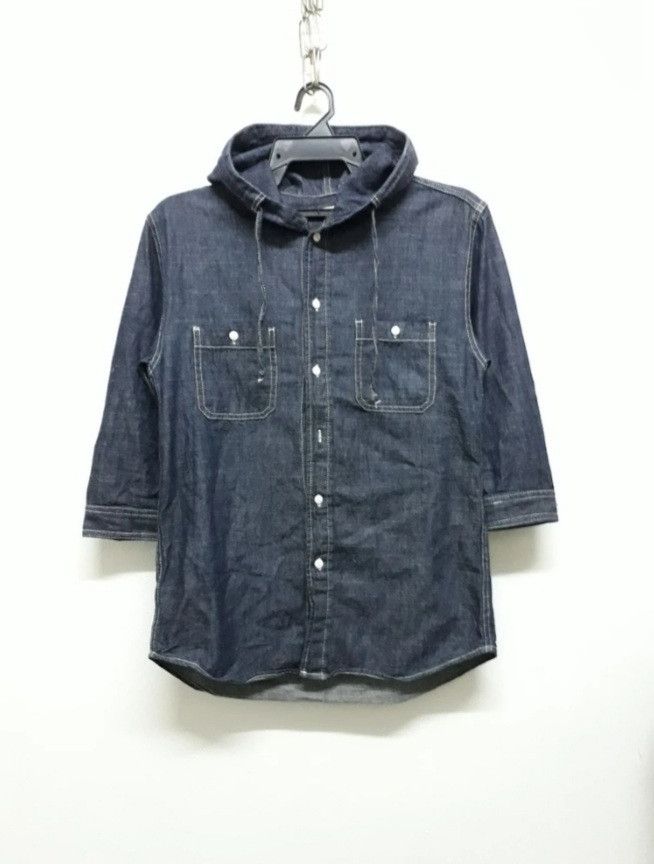 HARE 💥HARE Hoodie Button Ups Shirt Size US M / EU 48-50 / 2 - 1 Thumbnail