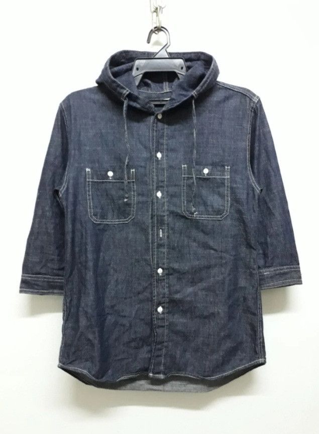 HARE 💥HARE Hoodie Button Ups Shirt Size US M / EU 48-50 / 2 - 10 Thumbnail