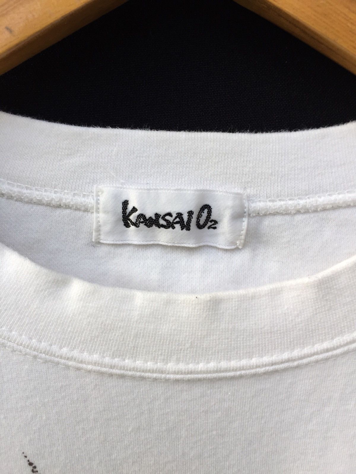 Kansai Yamamoto Vintage Kansai Yamamoto O2 LS Sweatshirts Size L / US 10 / IT 46 - 8 Thumbnail