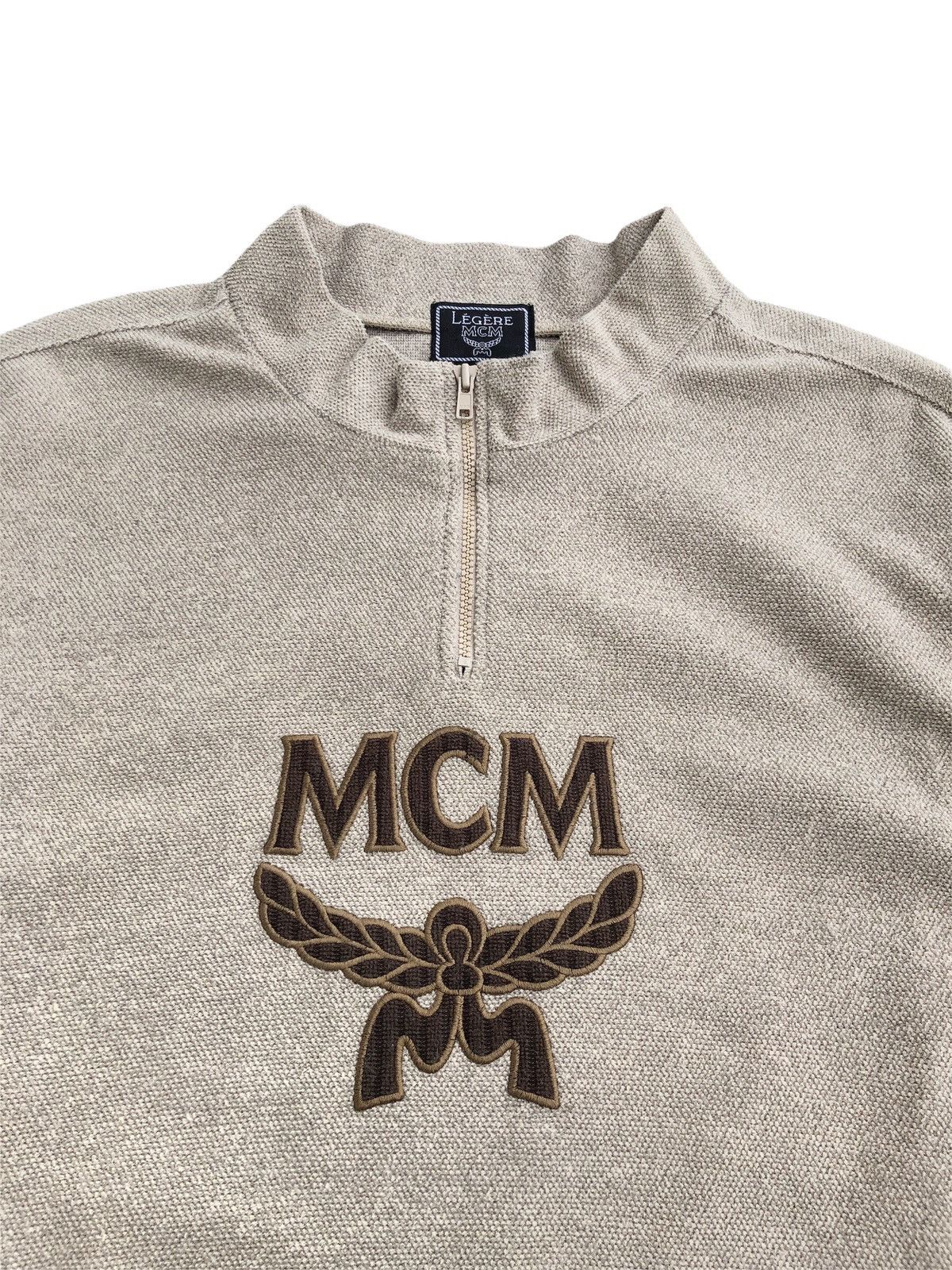 MCM Vintage MCM Iconic Logo Sweatshirt Size US M / EU 48-50 / 2 - 3 Thumbnail