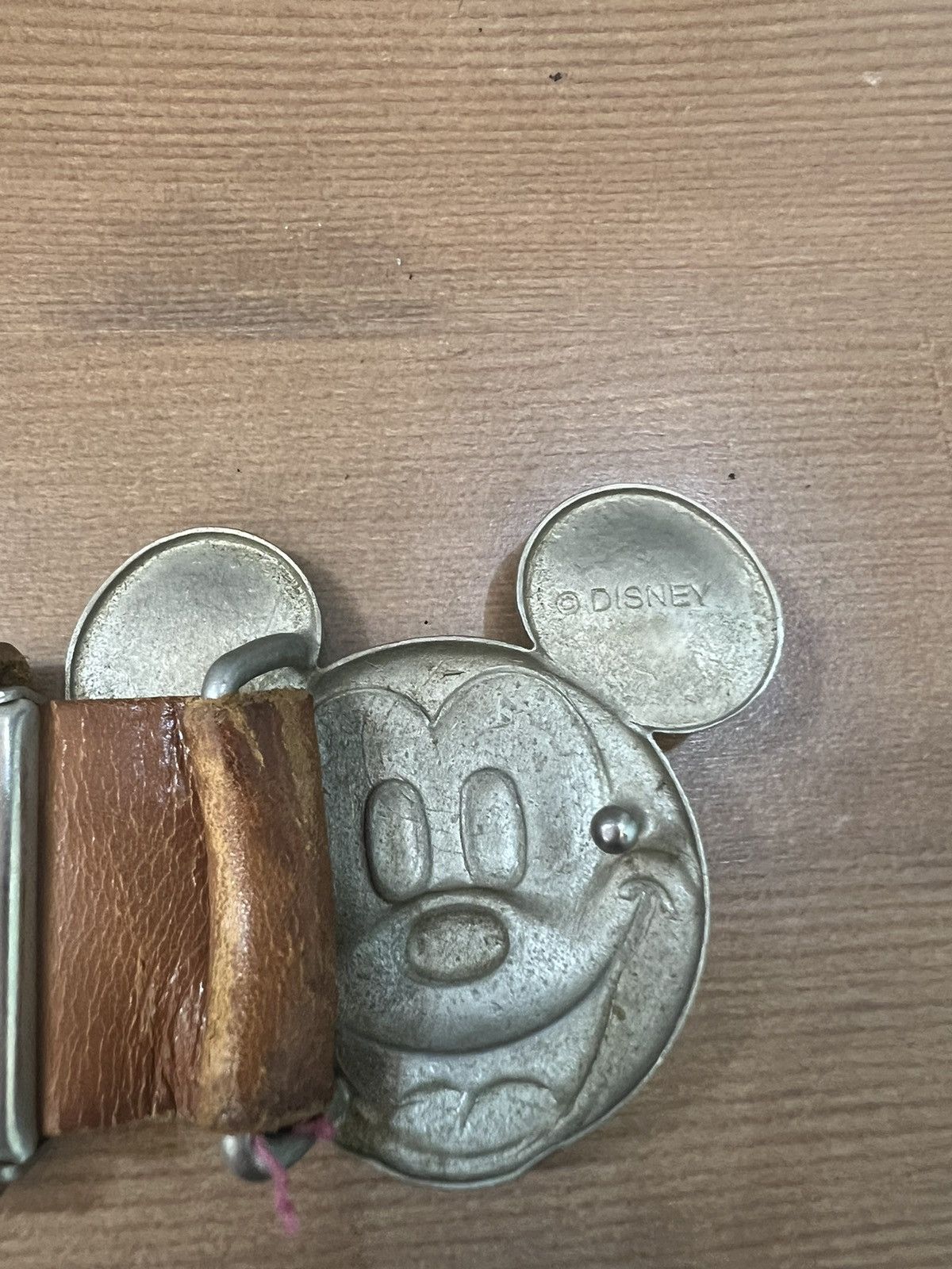 Disney Mickey Mouse Leather Belts Rare Style Size 30 - 5 Thumbnail