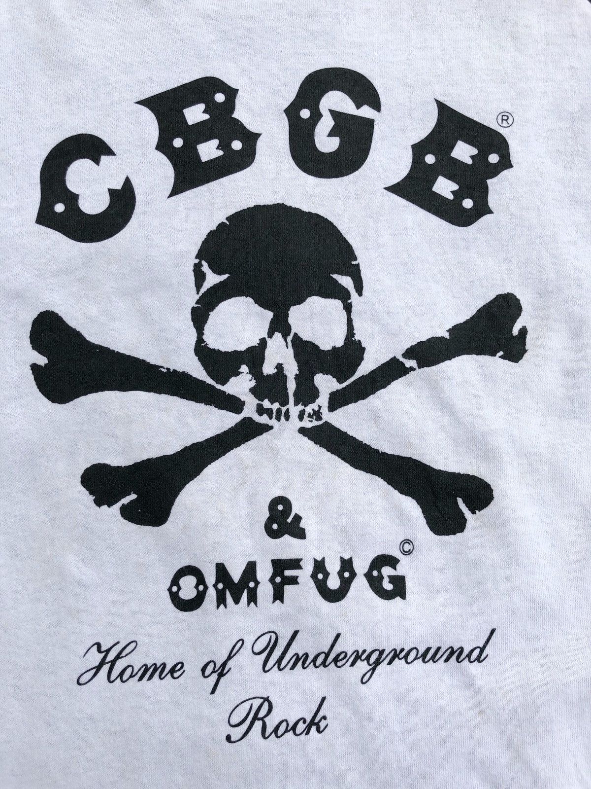 Band Tees Cbgb & Omfug Home of Underground Rock Reversible Sweatshirt Size US L / EU 52-54 / 3 - 11 Thumbnail