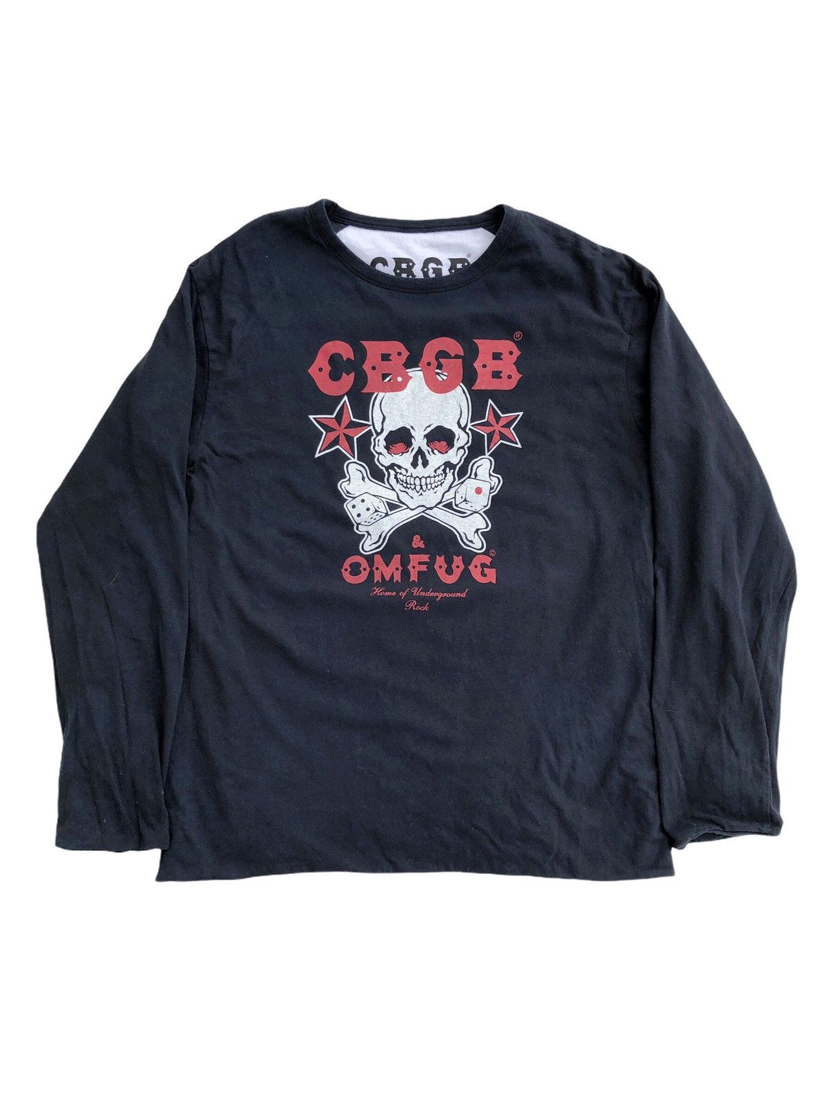 Band Tees Cbgb & Omfug Home of Underground Rock Reversible Sweatshirt Size US L / EU 52-54 / 3 - 2 Thumbnail