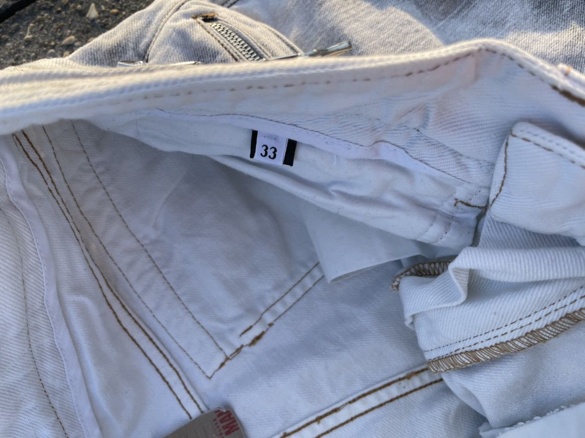 Vintage 90s Dolce & Gabbana Archive Biker Zipper Pants — W30