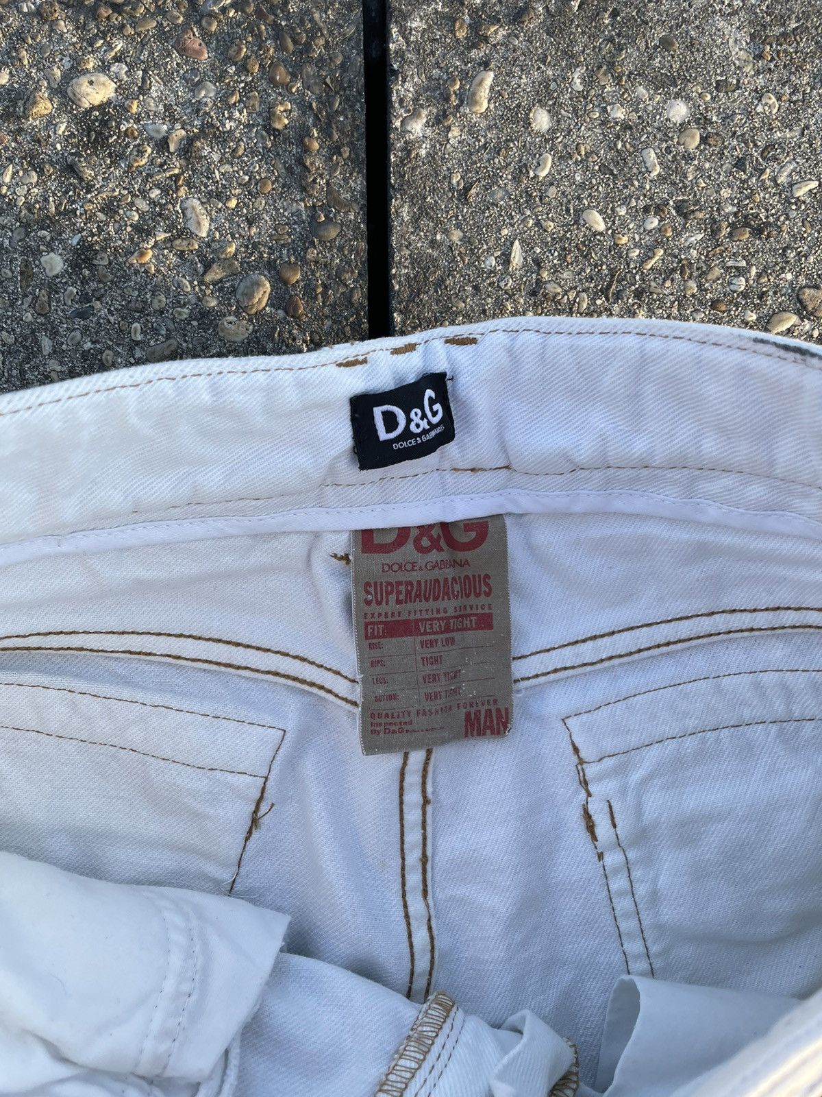 Vintage 90s Dolce & Gabbana Archive Biker Zipper Pants — W30