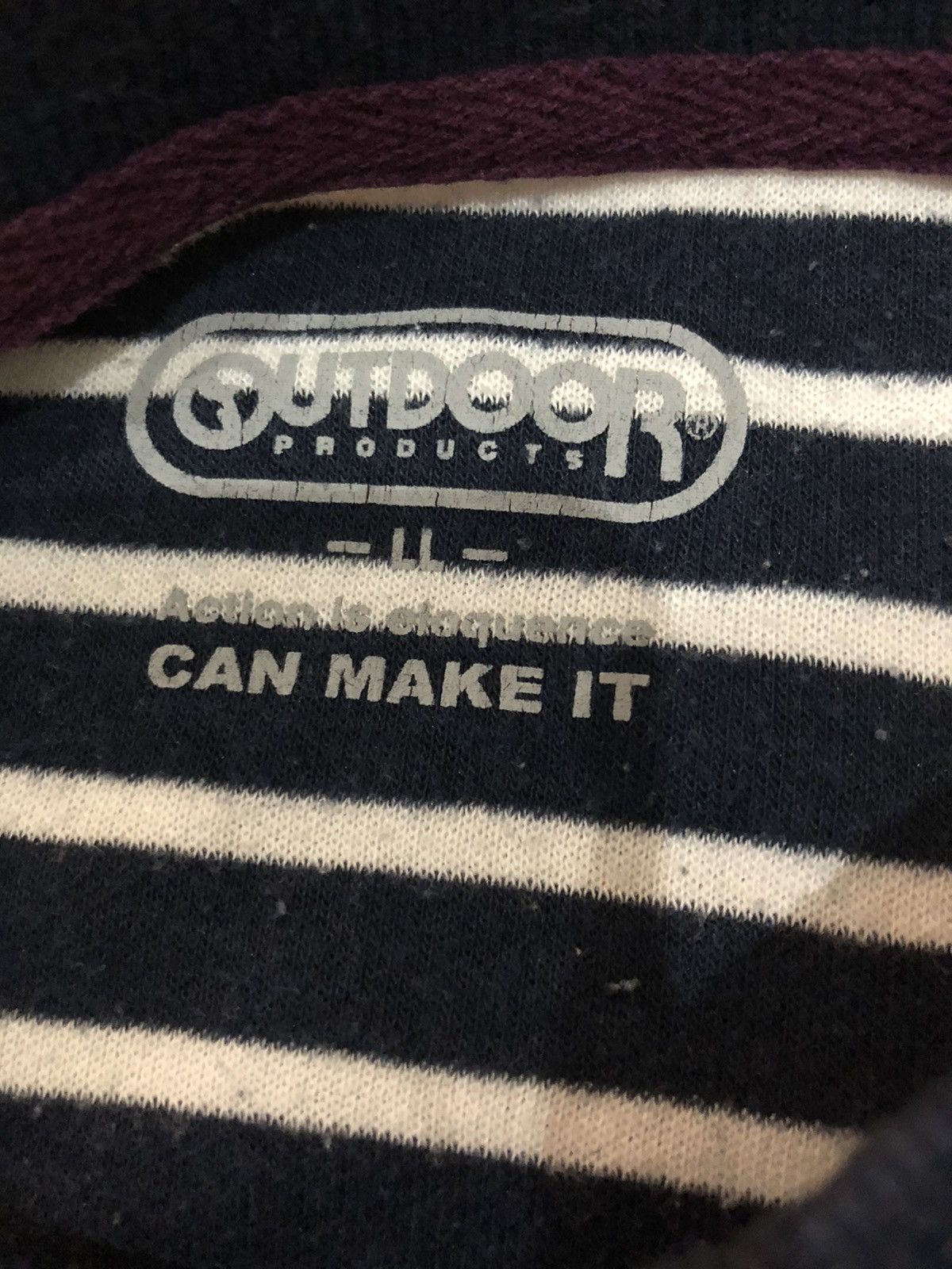 Japanese Brand Outdoor Product Stripes Sweatshirt Size US L / EU 52-54 / 3 - 4 Thumbnail