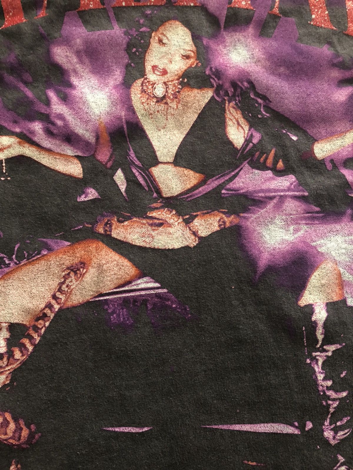 Band Tees × Rap Tees × Vintage In Memory of Aaliyah Garment Dyed Tee Size Small Size US S / EU 44-46 / 1 - 5 Thumbnail