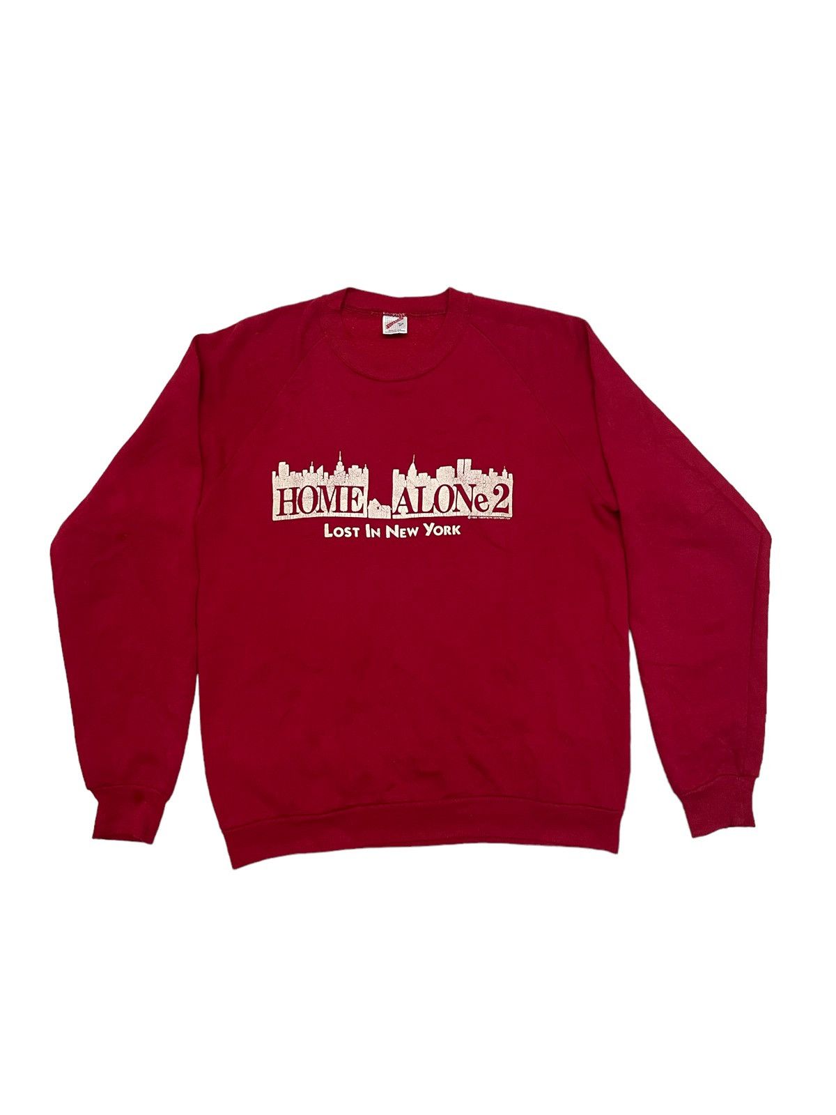 Vintage VERY RARE Vintage 90s Home Alone 2 Movie Sweatshirts Tees Size US L / EU 52-54 / 3 - 2 Thumbnail