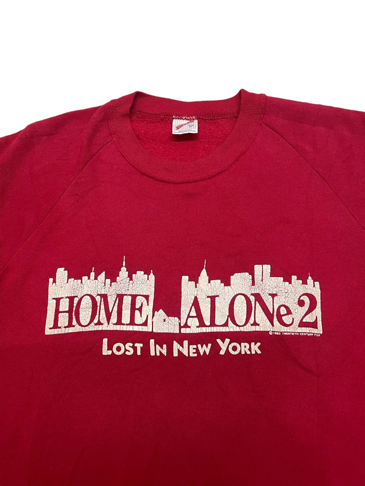 Vintage VERY RARE Vintage 90s Home Alone 2 Movie Sweatshirts Tees Size US L / EU 52-54 / 3 - 3 Thumbnail