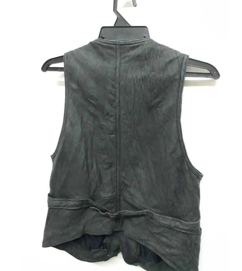 Issey Miyake HAI SPORTING GEAR ISSEY MIYAKE LEATHER VEST Size US M / EU 48-50 / 2 - 4 Thumbnail