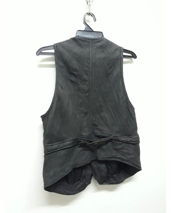 Issey Miyake HAI SPORTING GEAR ISSEY MIYAKE LEATHER VEST Size US M / EU 48-50 / 2 - 9 Thumbnail