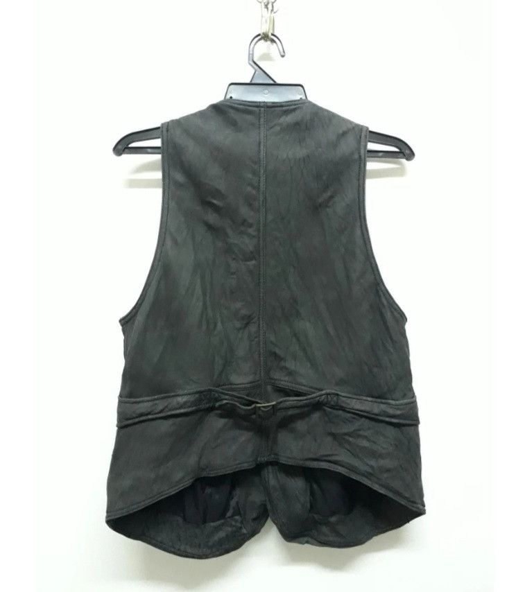Issey Miyake HAI SPORTING GEAR ISSEY MIYAKE LEATHER VEST Size US M / EU 48-50 / 2 - 8 Thumbnail