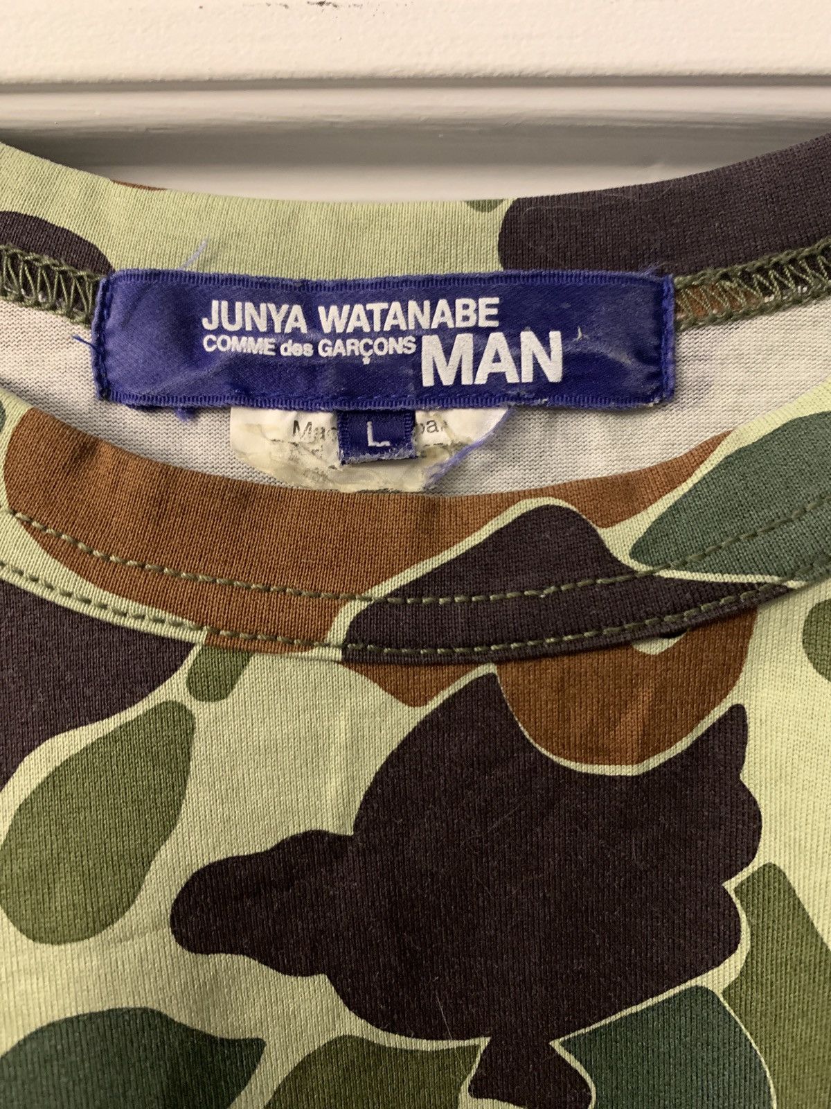 Junya Watanabe Camouflage t shirt Size US L / EU 52-54 / 3 - 2 Thumbnail