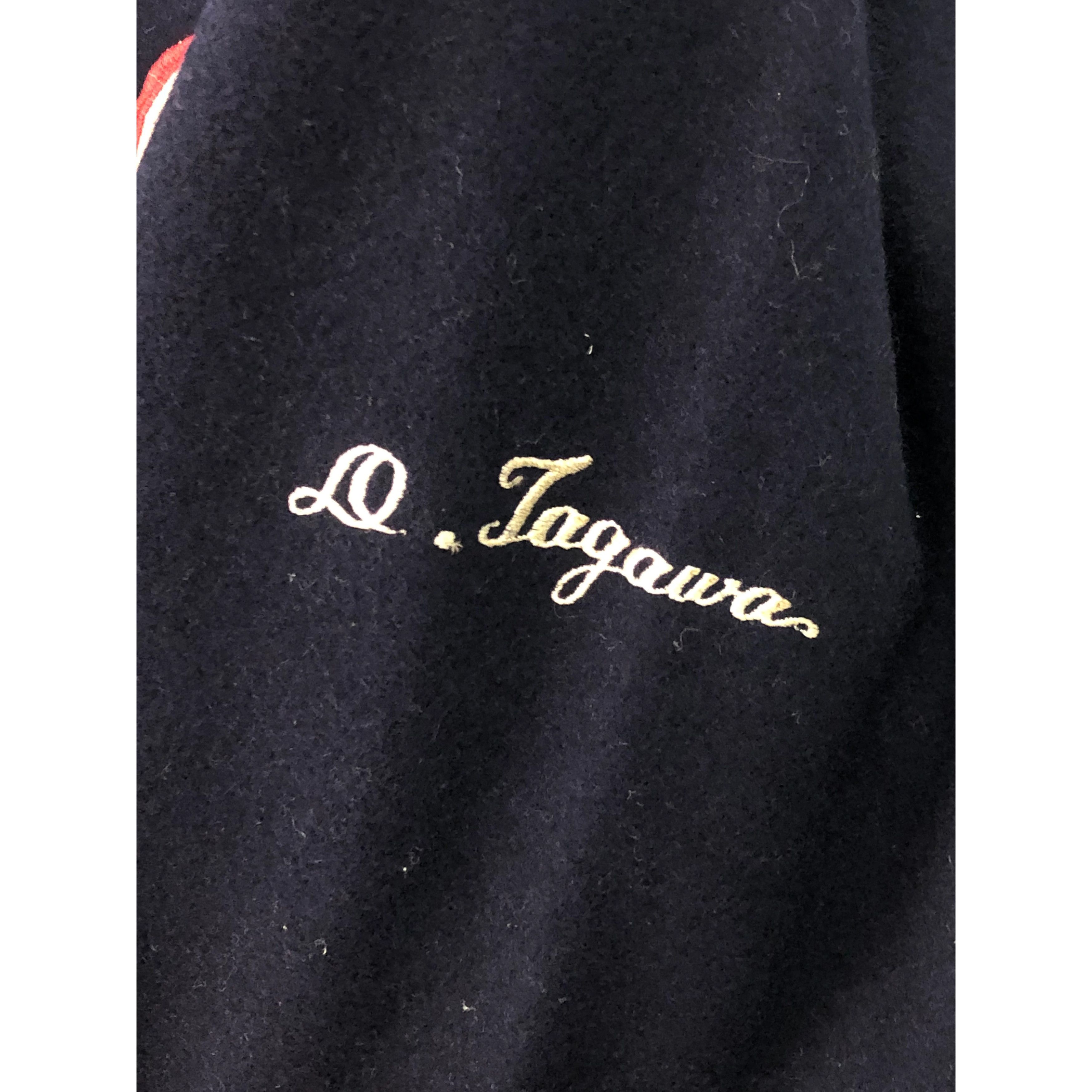 Japanese Brand Vintage Blue Marlins Varsity Jacket J0240 Size US L / EU 52-54 / 3 - 3 Thumbnail