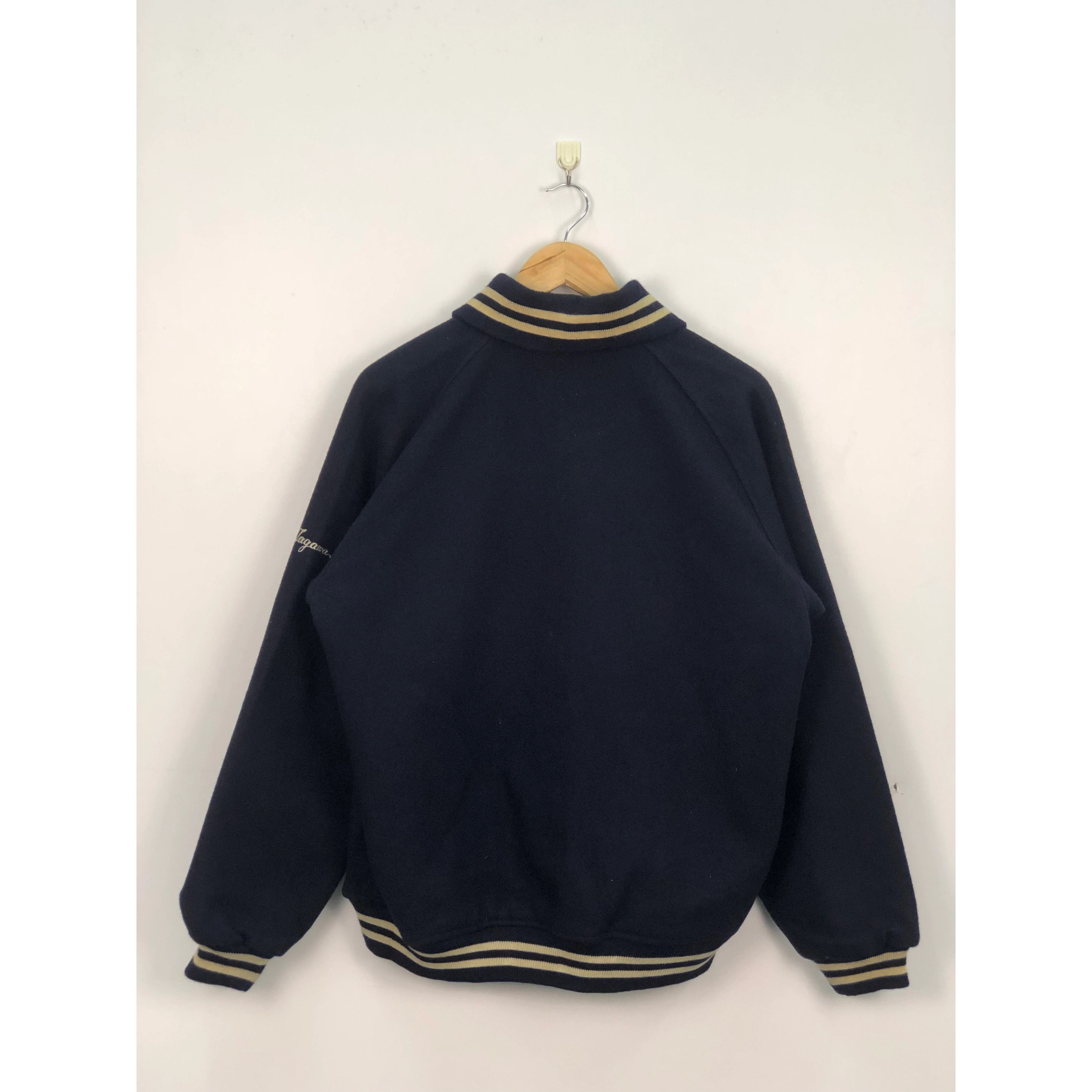 Japanese Brand Vintage Blue Marlins Varsity Jacket J0240 Size US L / EU 52-54 / 3 - 6 Thumbnail