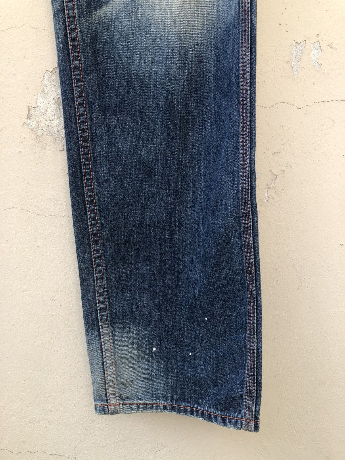 Vintage Good or Evil Japan Denim Painter Work Pant Size US 31 - 14 Thumbnail