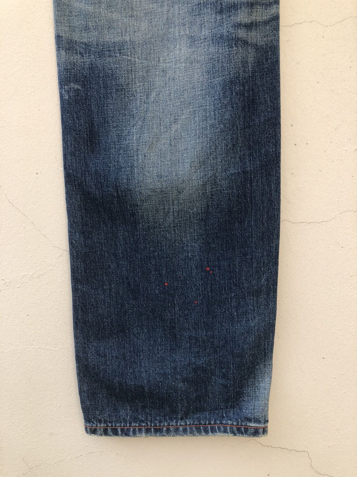 Vintage Good or Evil Japan Denim Painter Work Pant Size US 31 - 18 Thumbnail