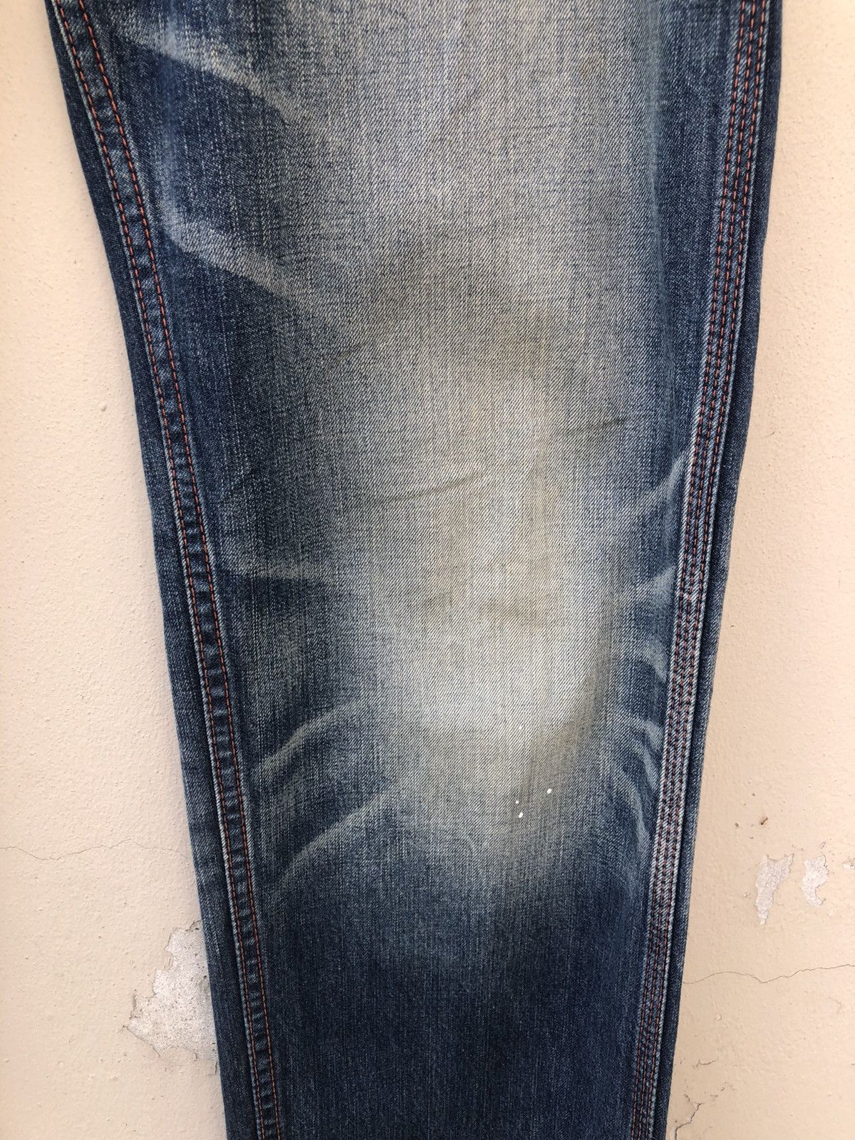 Vintage Good or Evil Japan Denim Painter Work Pant Size US 31 - 13 Thumbnail