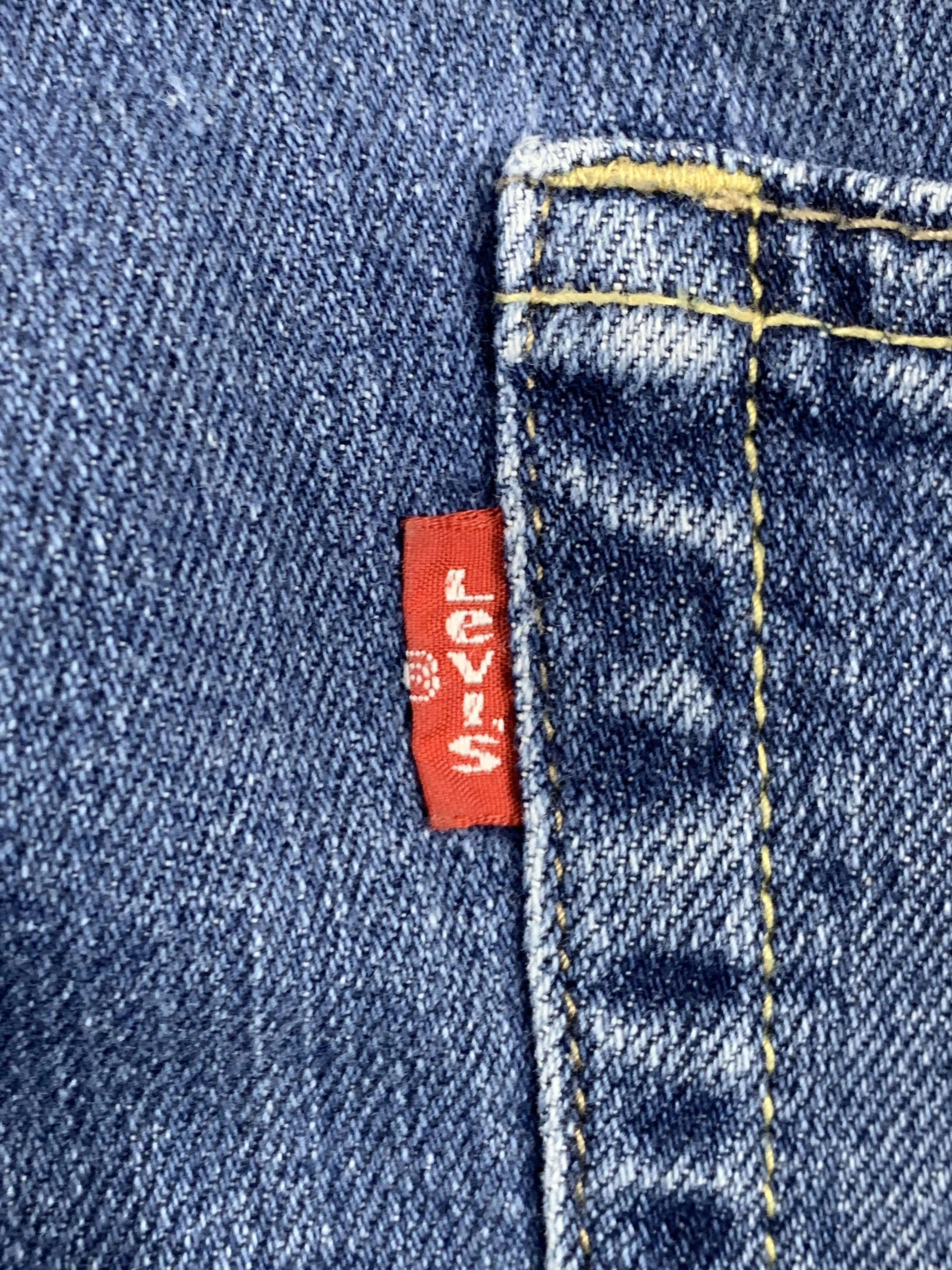 Levi's Vintage Levis 511 Light Blue Jeans DP1845 Size US 35 - 6 Thumbnail