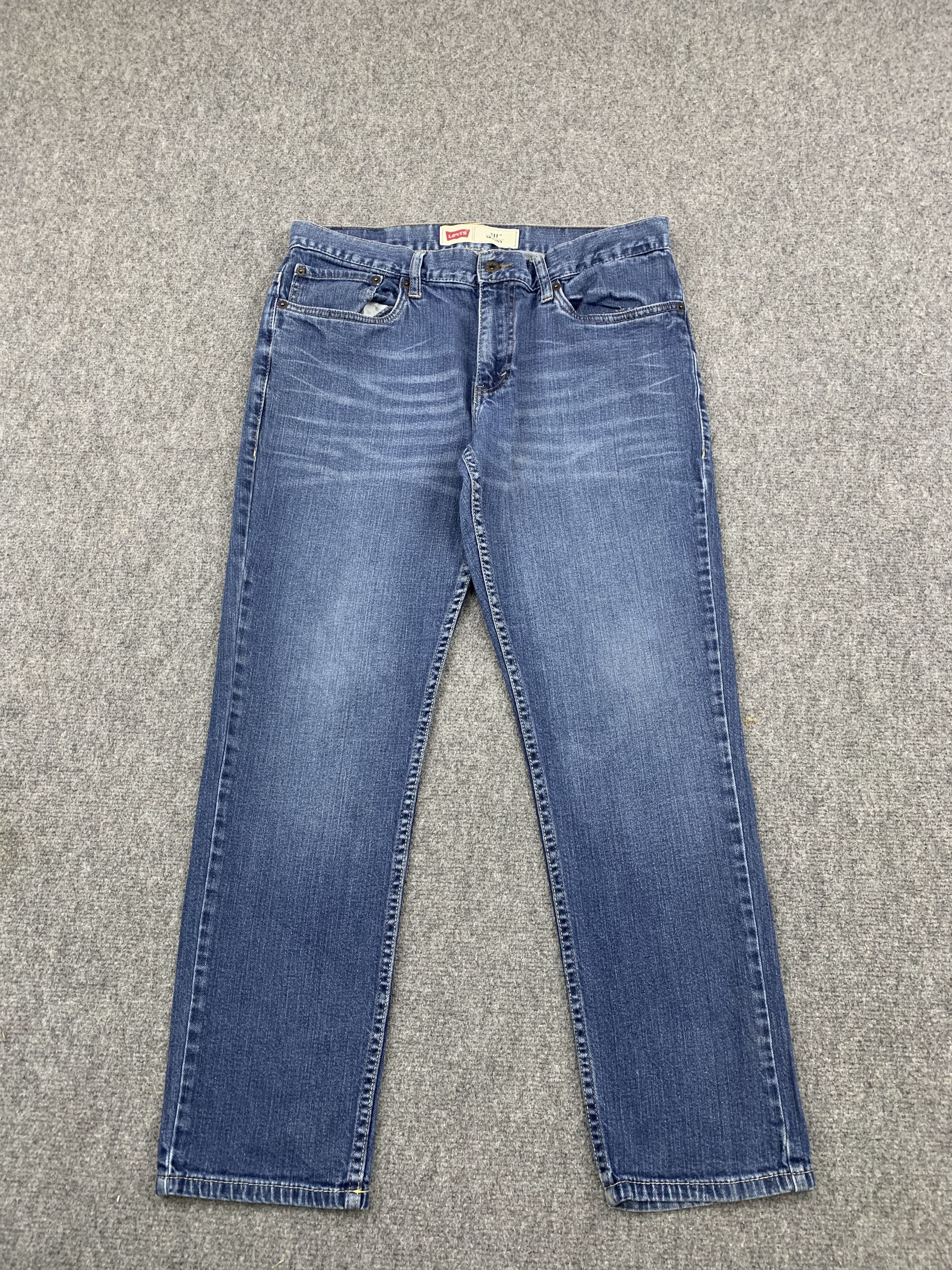 Levi's Vintage Levis 511 Light Blue Jeans DP1845 Size US 35 - 1 Thumbnail