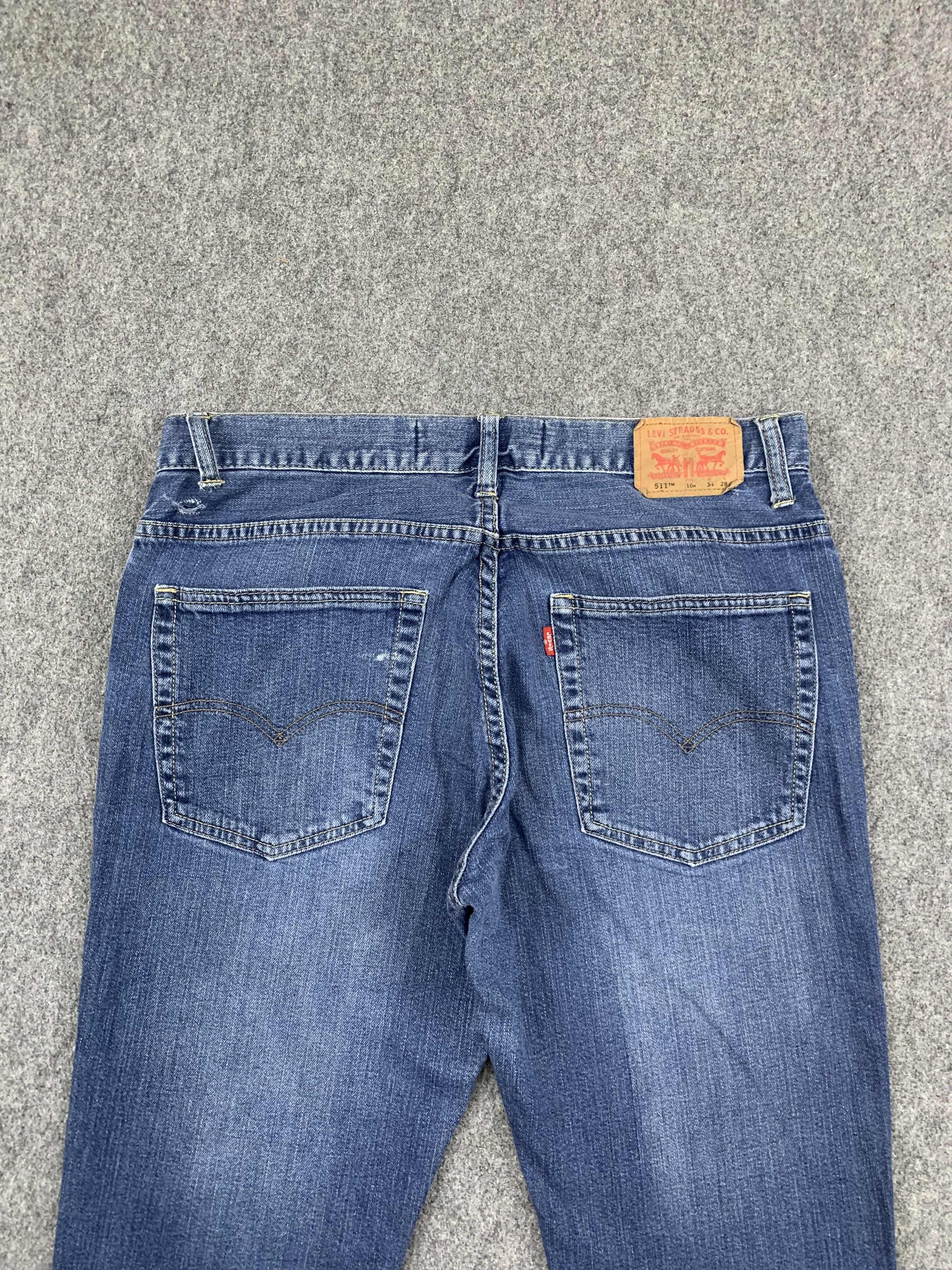 Levi's Vintage Levis 511 Light Blue Jeans DP1845 Size US 35 - 4 Thumbnail