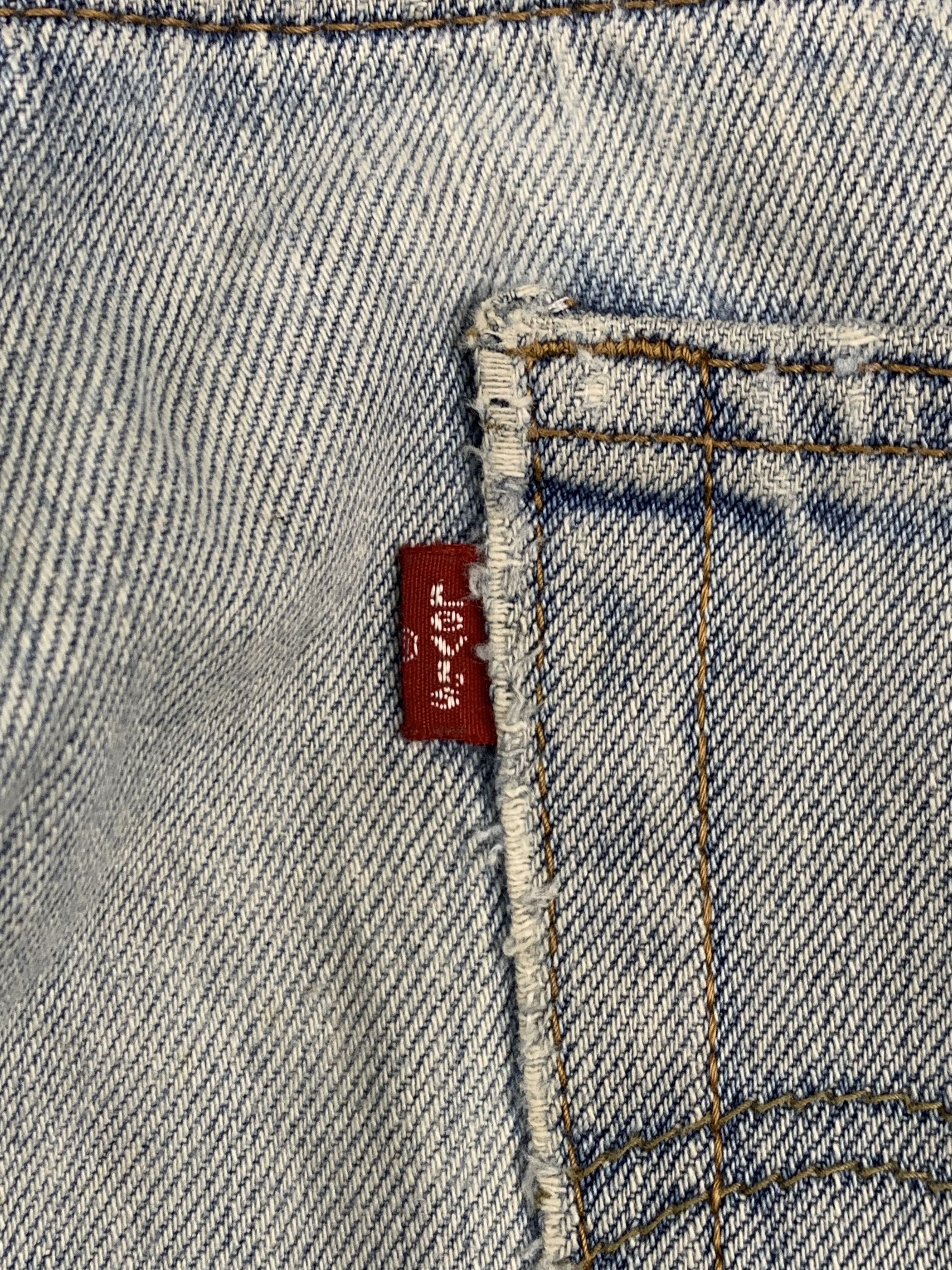 Levi's Vintage Levis 550 Light Wash Jeans DP1846 Size US 35 - 6 Thumbnail