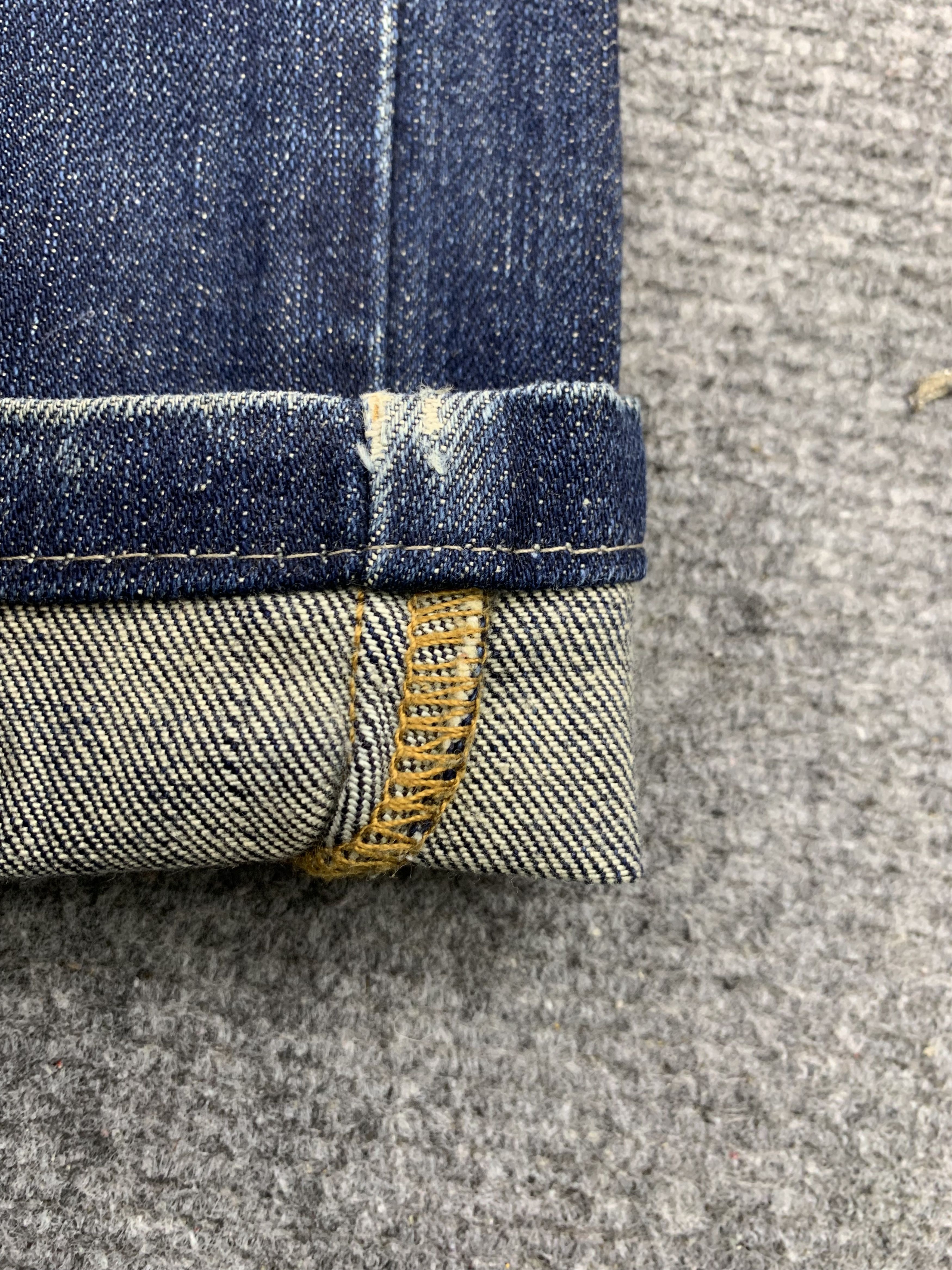 Levi's Vintage Levis 511 Faded Blue Jeans DP1848 Size US 35 - 10 Thumbnail