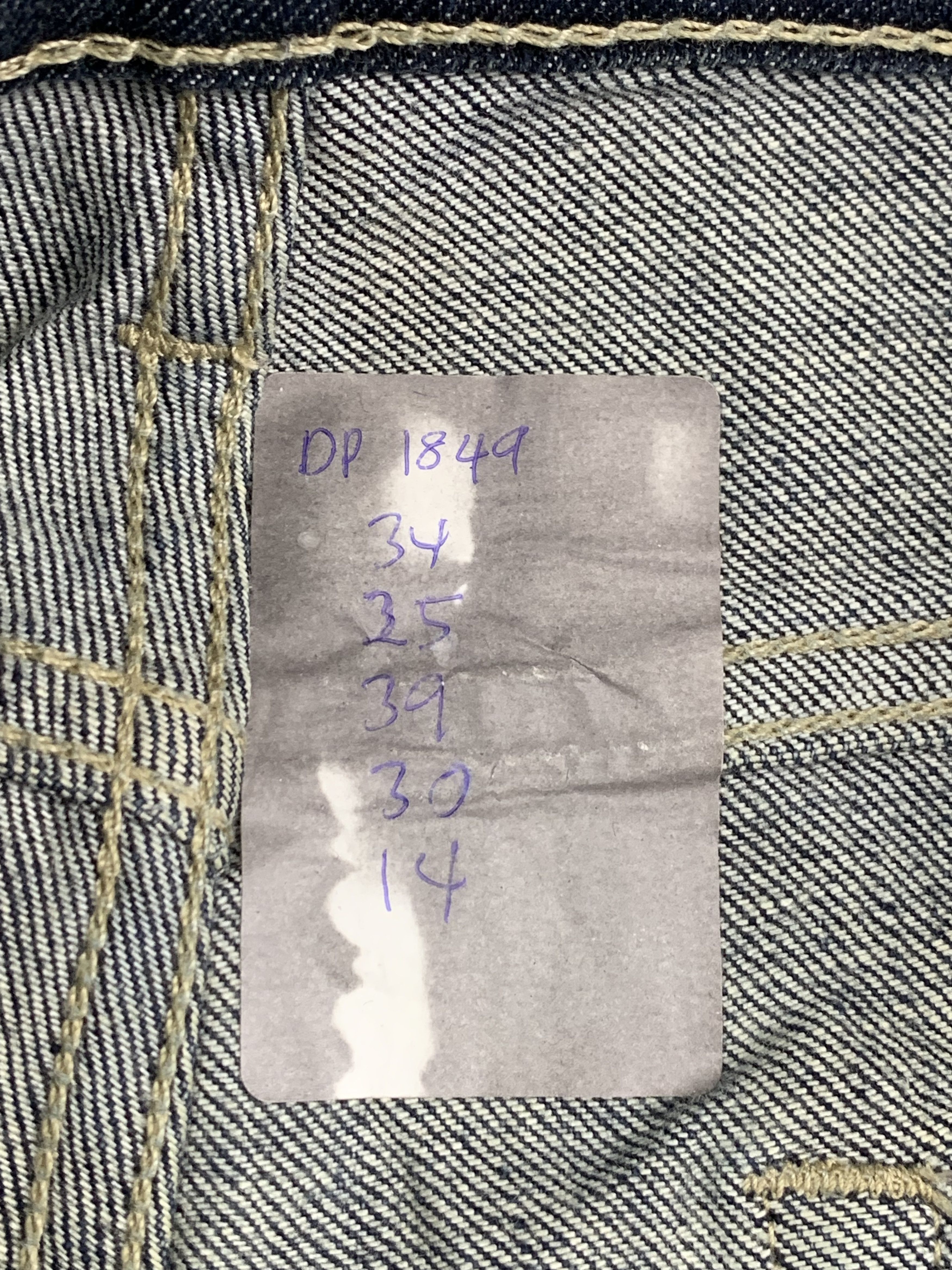 Levi's × Vintage Vintage Levis 511 Faded Blue Jeans DP1849 Size US 34 / EU 50 - 14 Thumbnail