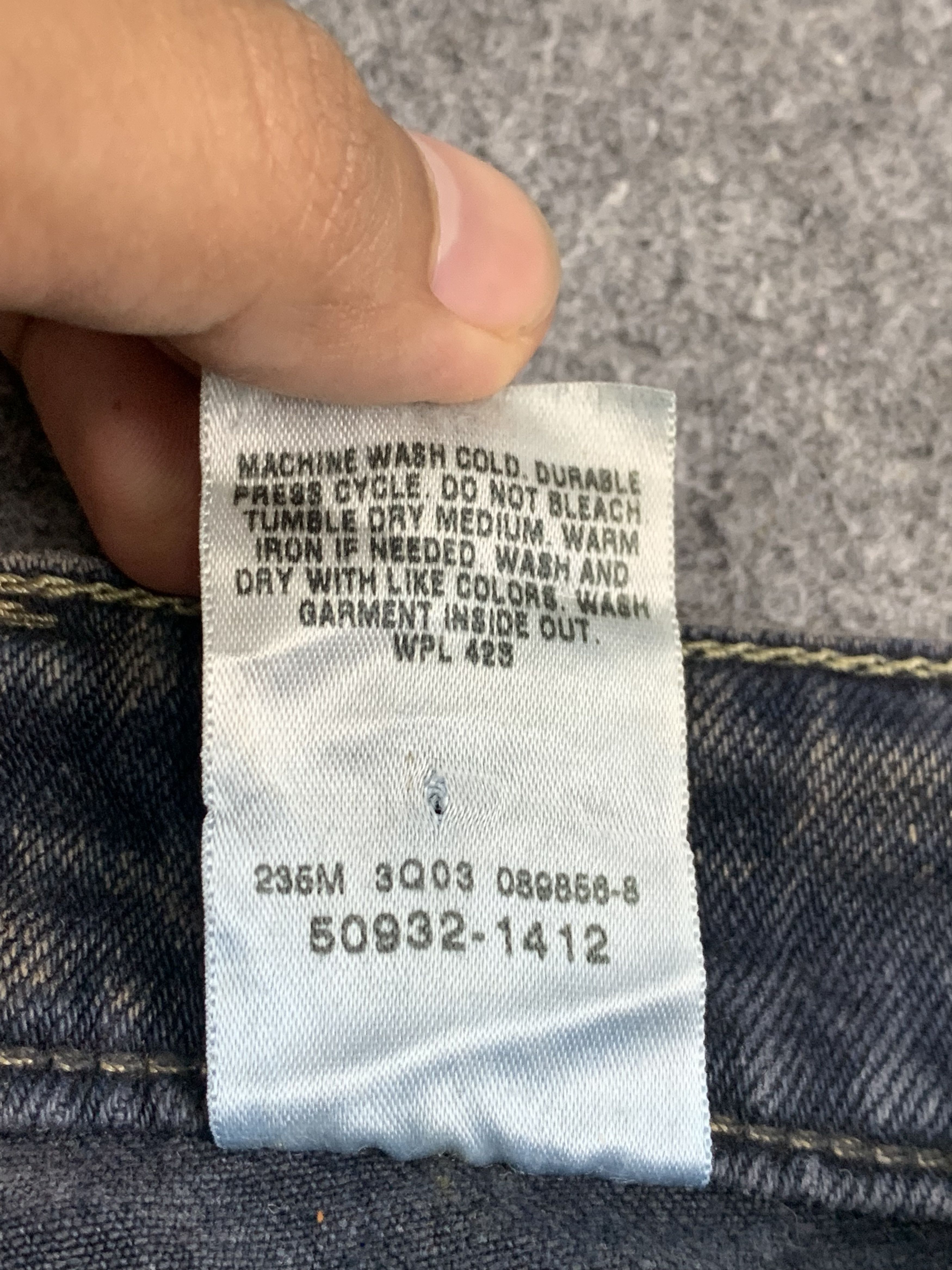 Levi's Vintage Levis Premium Faded Blue Jeans DP1850 Size US 28 / EU 44 - 7 Thumbnail