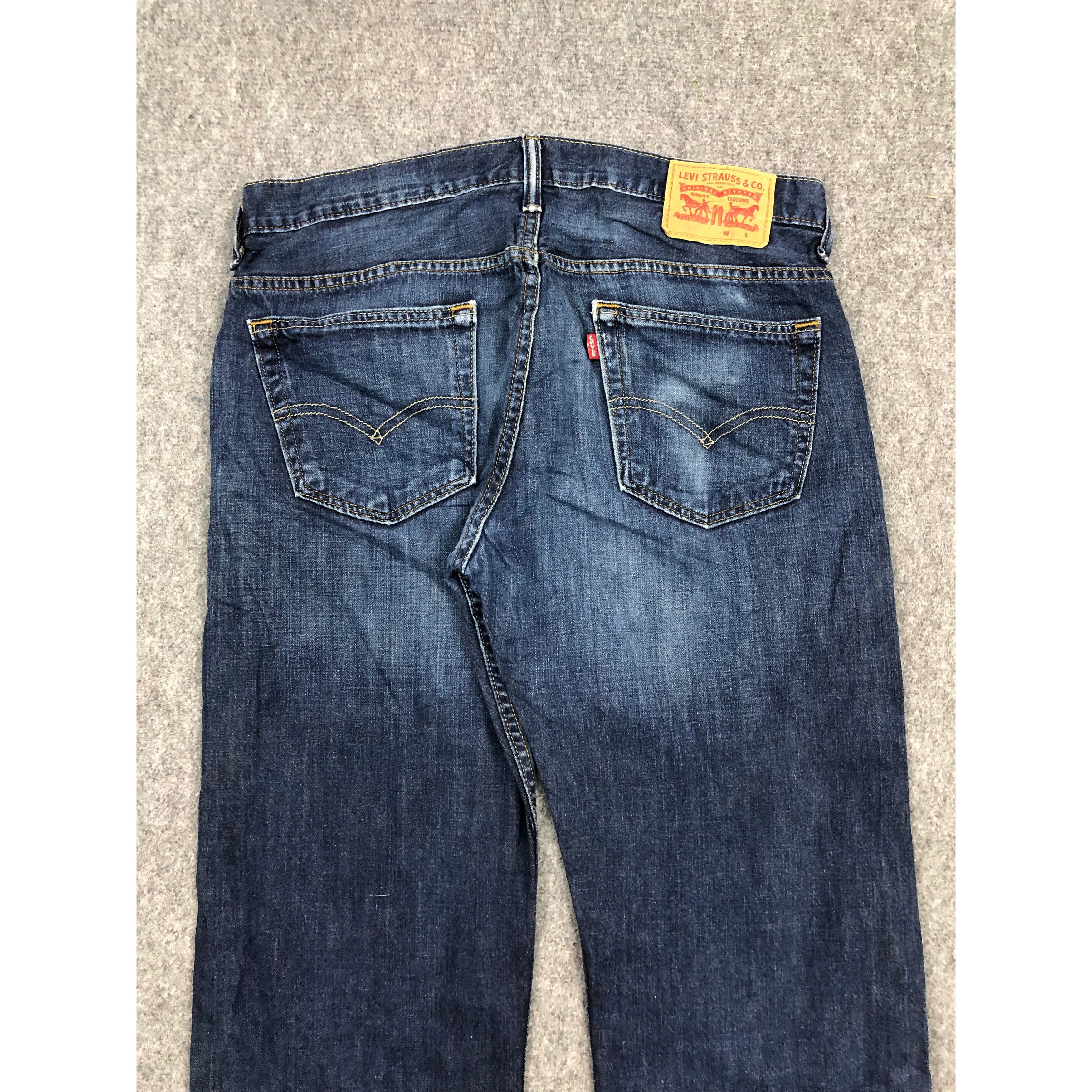 Levi's Vintage levis Blue Denim Jeans DP0234 Size US 35 - 4 Thumbnail