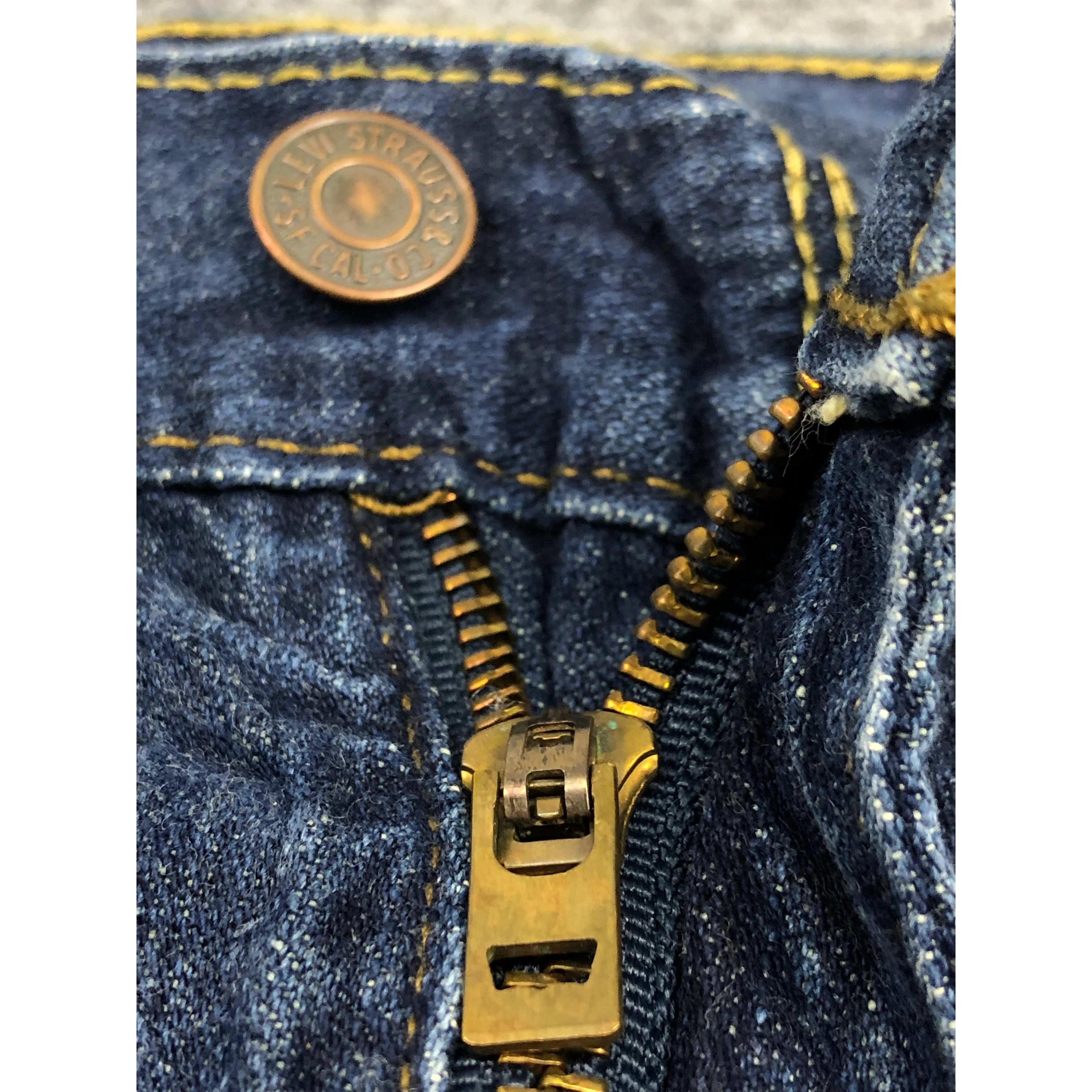 Levi's Vintage levis Blue Denim Jeans DP0234 Size US 35 - 7 Thumbnail