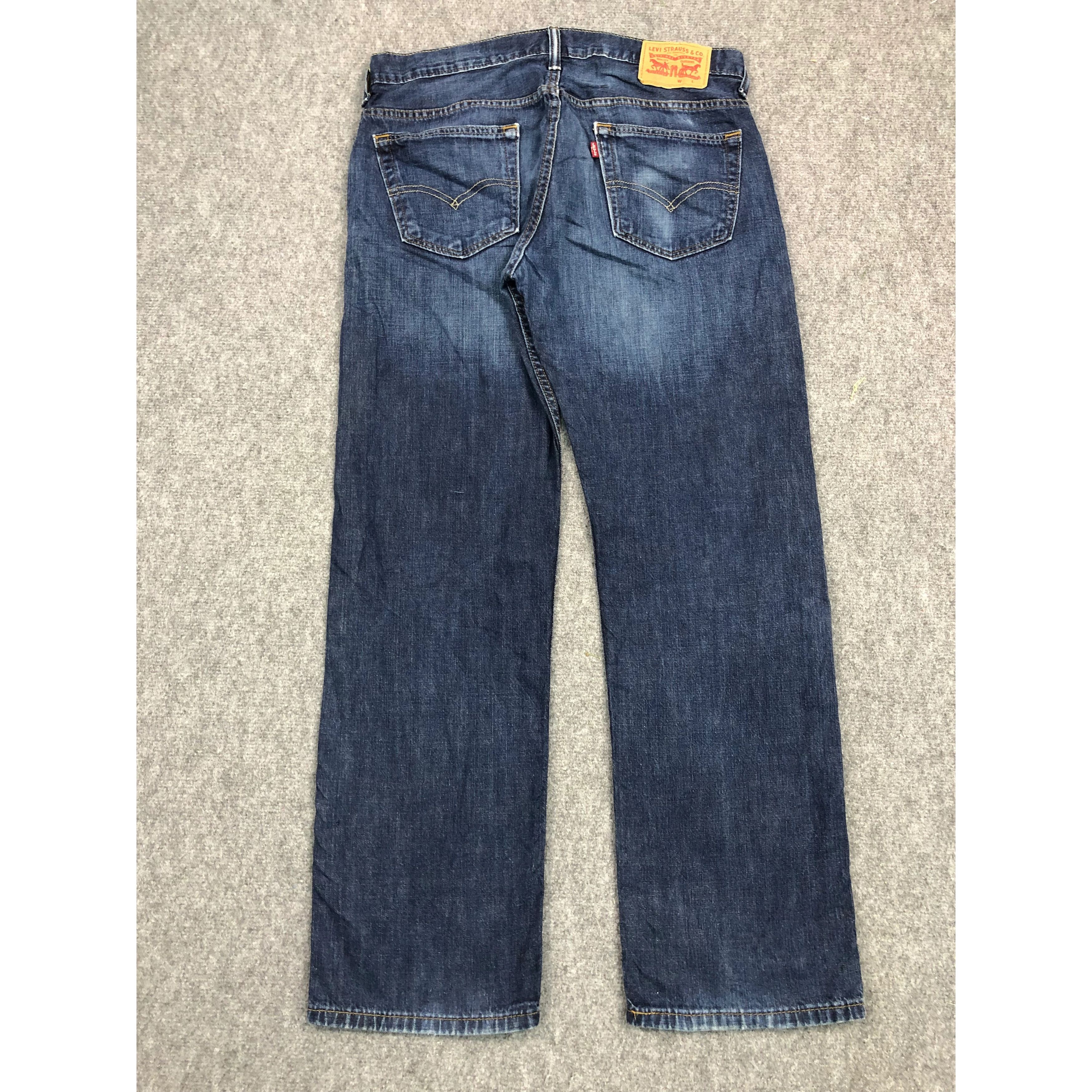 Levi's Vintage levis Blue Denim Jeans DP0234 Size US 35 - 2 Thumbnail