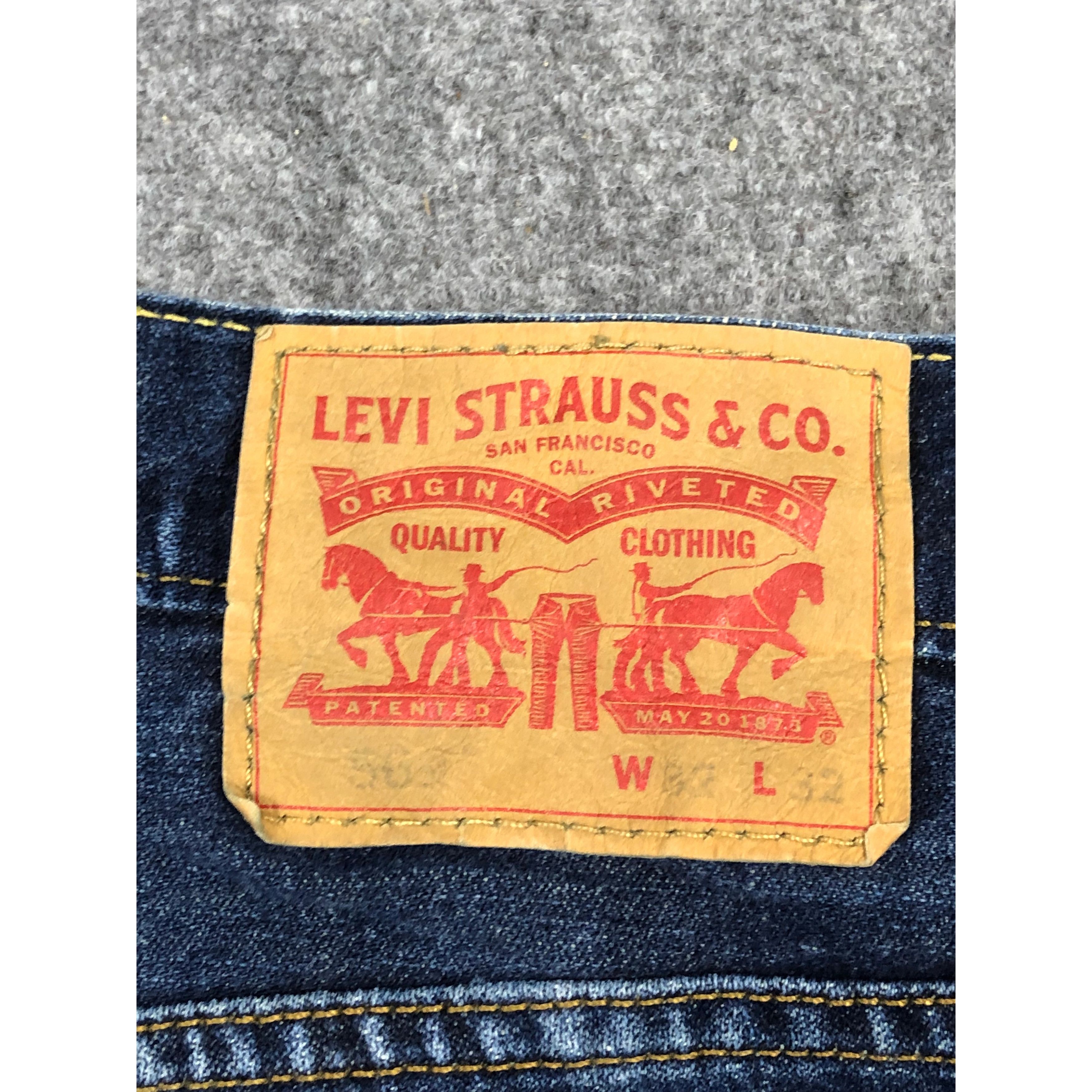 Levi's Vintage levis Blue Denim Jeans DP0234 Size US 35 - 5 Thumbnail